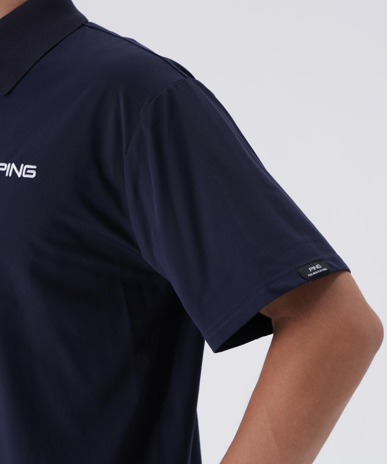 【PING APPAREL】ニット/カノコ レイヤードツインニット <PERFORMANCE> (MENS)