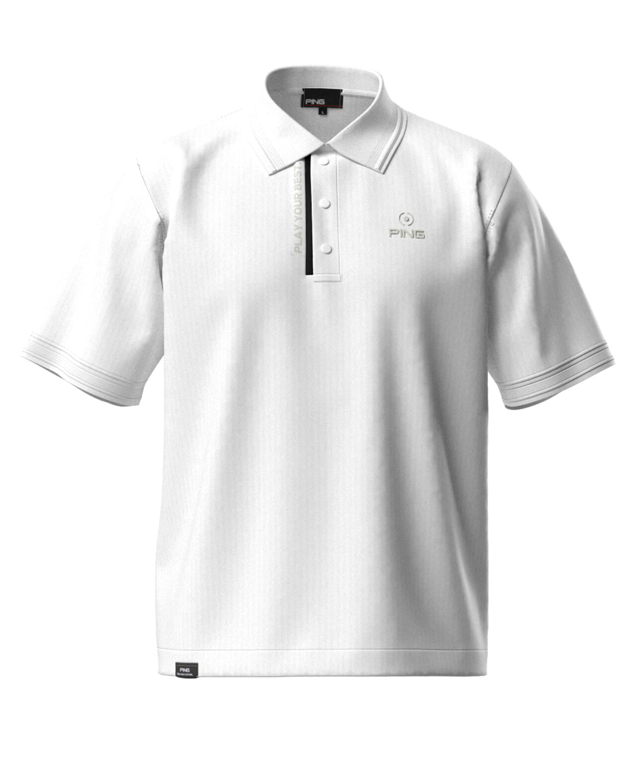 【PING APPAREL】半袖ニットポロシャツ <PERFORMANCE> (MENS)