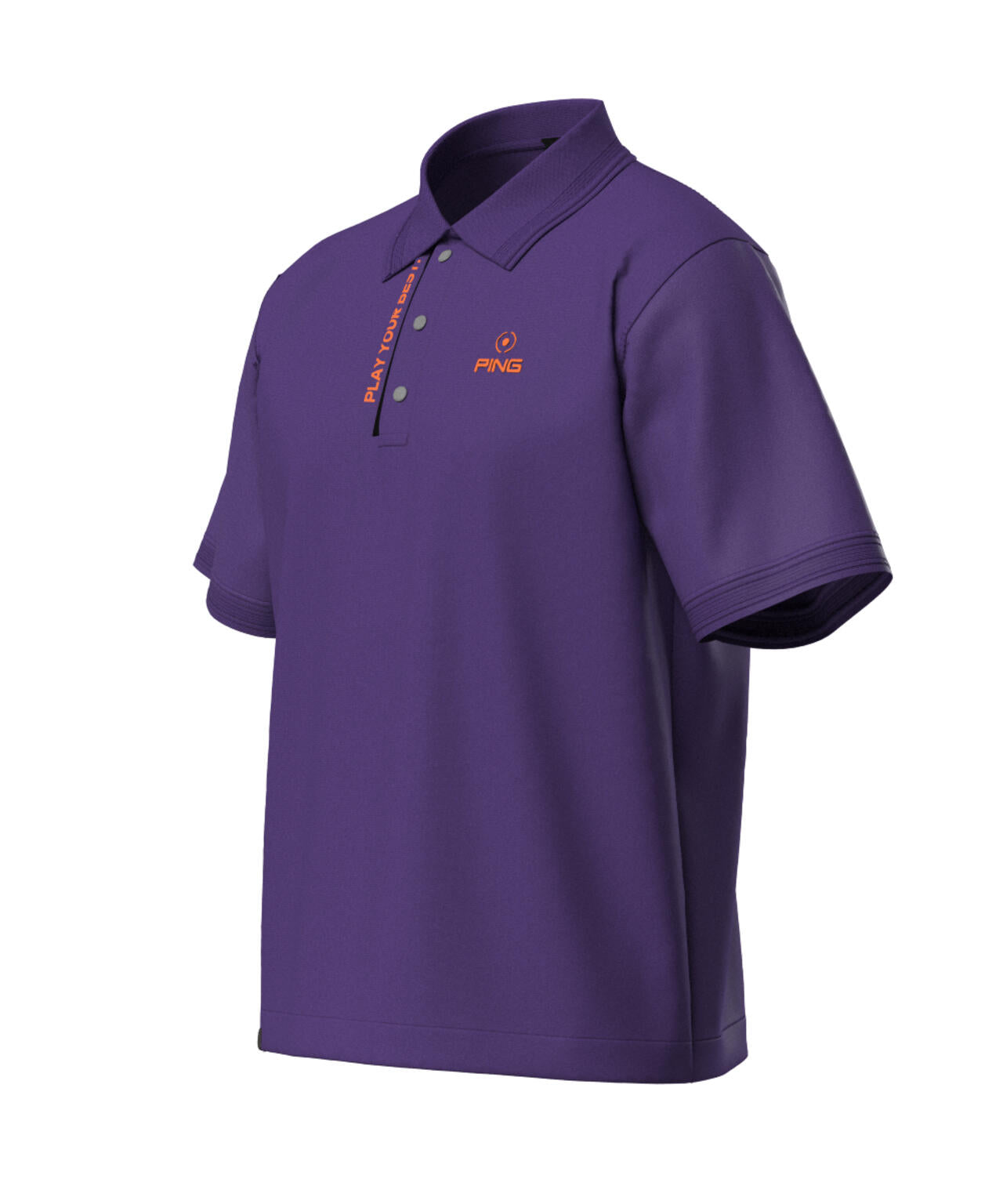 【PING APPAREL】半袖ニットポロシャツ <PERFORMANCE> (MENS)