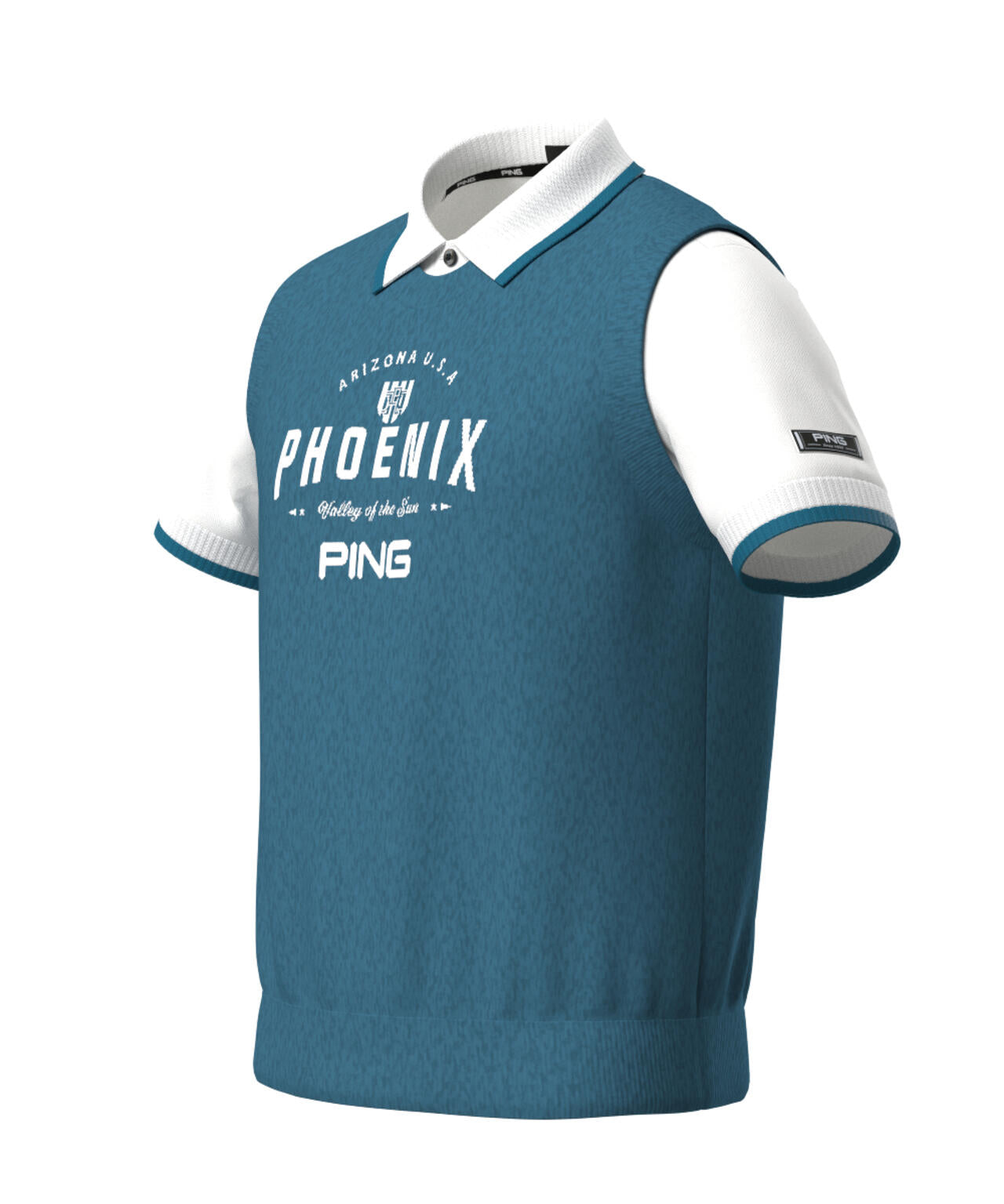 【PING APPAREL】デニムライクニット/カノコ レイヤードツインニット <NATIVE> (MENS)