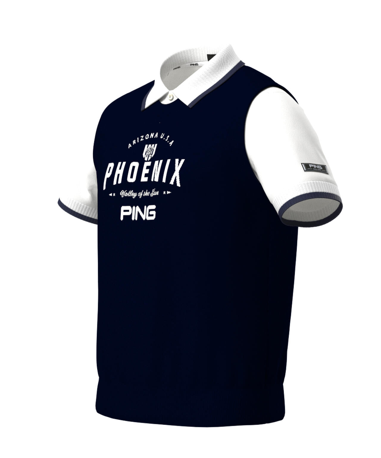 【PING APPAREL】デニムライクニット/カノコ レイヤードツインニット <NATIVE> (MENS)