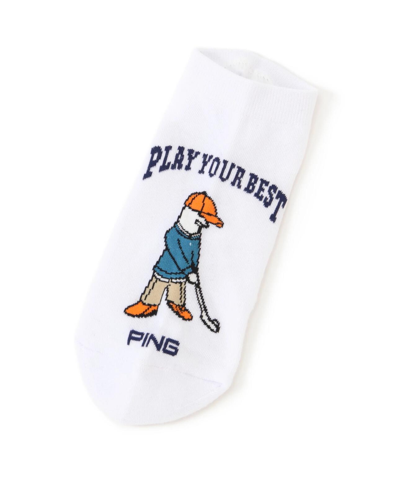 【PING APPAREL】アンクルソックス <NATIVE> (MENS)