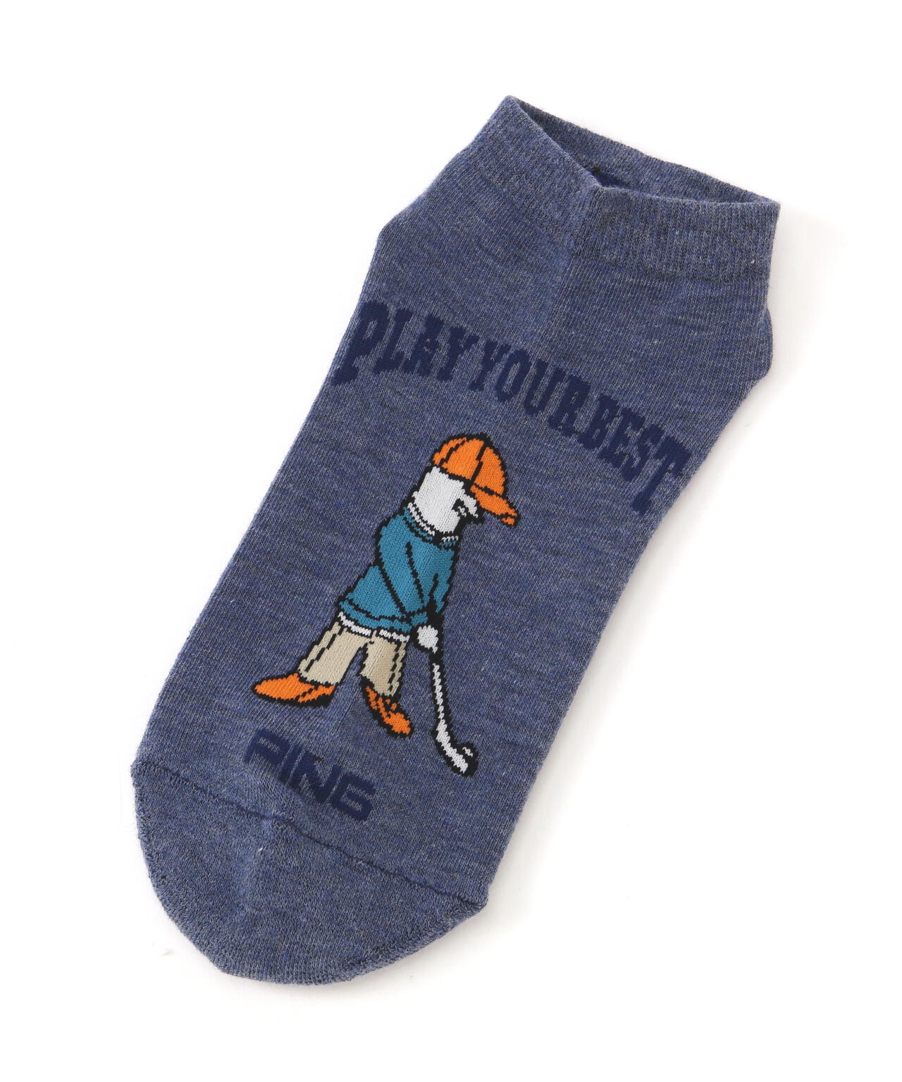 【PING APPAREL】アンクルソックス <NATIVE> (MENS)