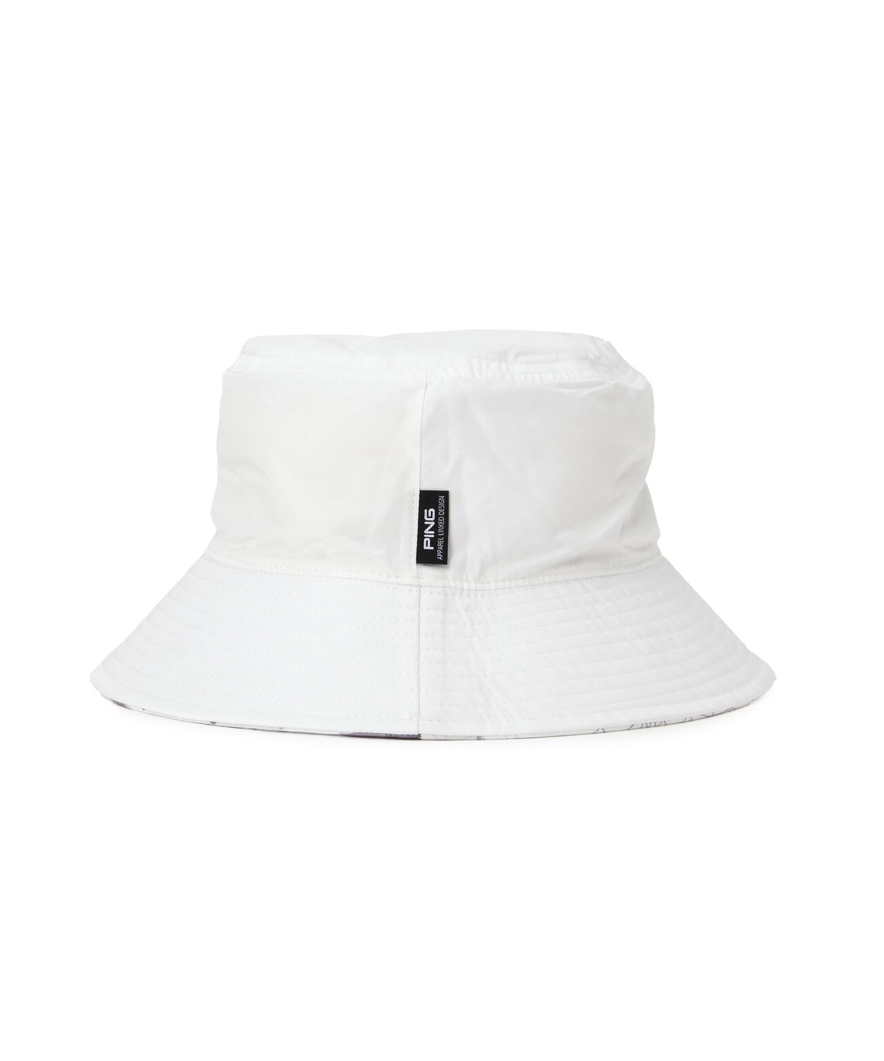 【PING APPAREL】MOUNTAIN総柄プリントリバーシブル薄中綿ハット <PERFORMANCE> (UNISEX)