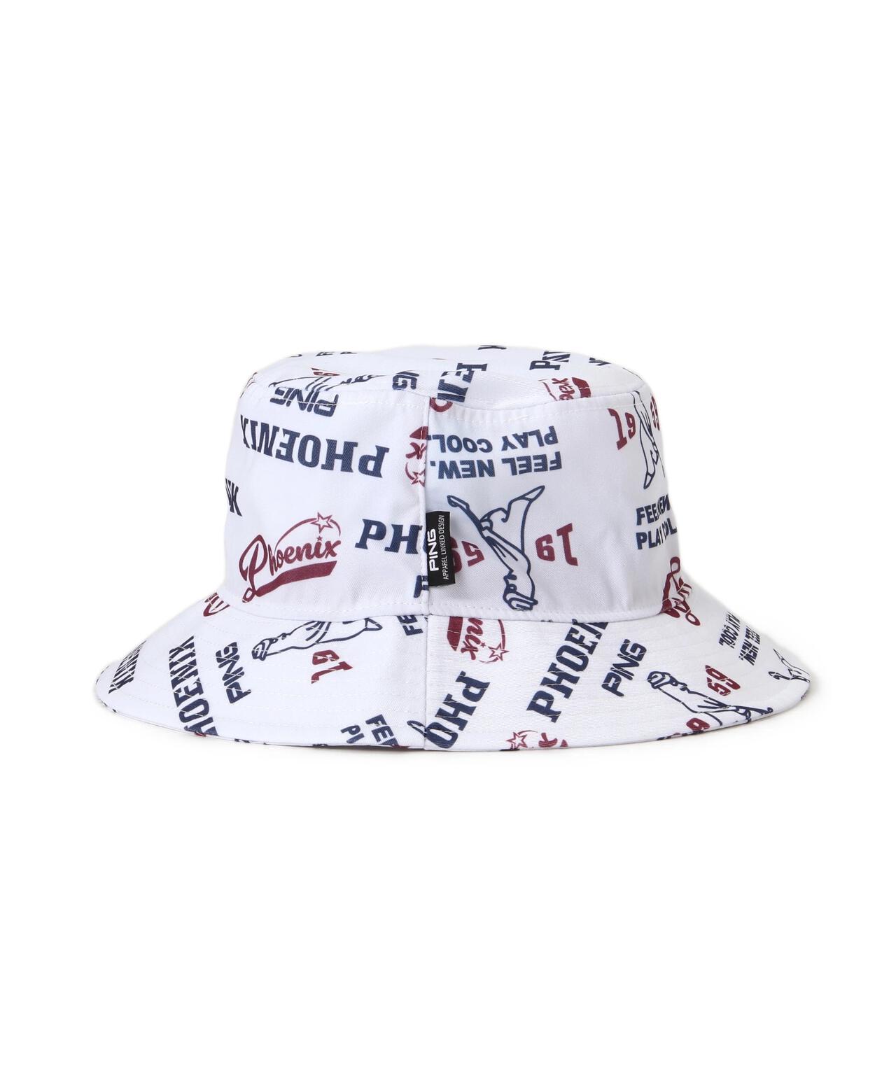 【PING APPAREL】Mr.PING総柄プリントハット <NATIVE> (UNISEX)