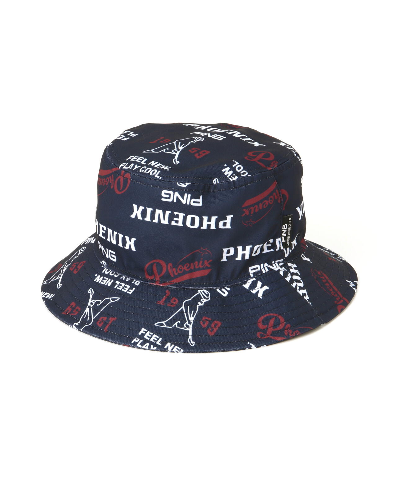 【PING APPAREL】Mr.PING総柄プリントハット <NATIVE> (UNISEX)