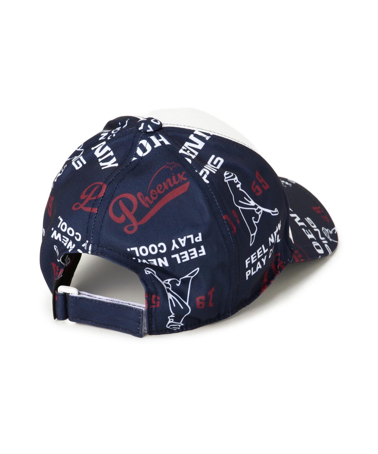 【PING APPAREL】Mr.PING総柄プリントキャップ <NATIVE> (UNISEX)