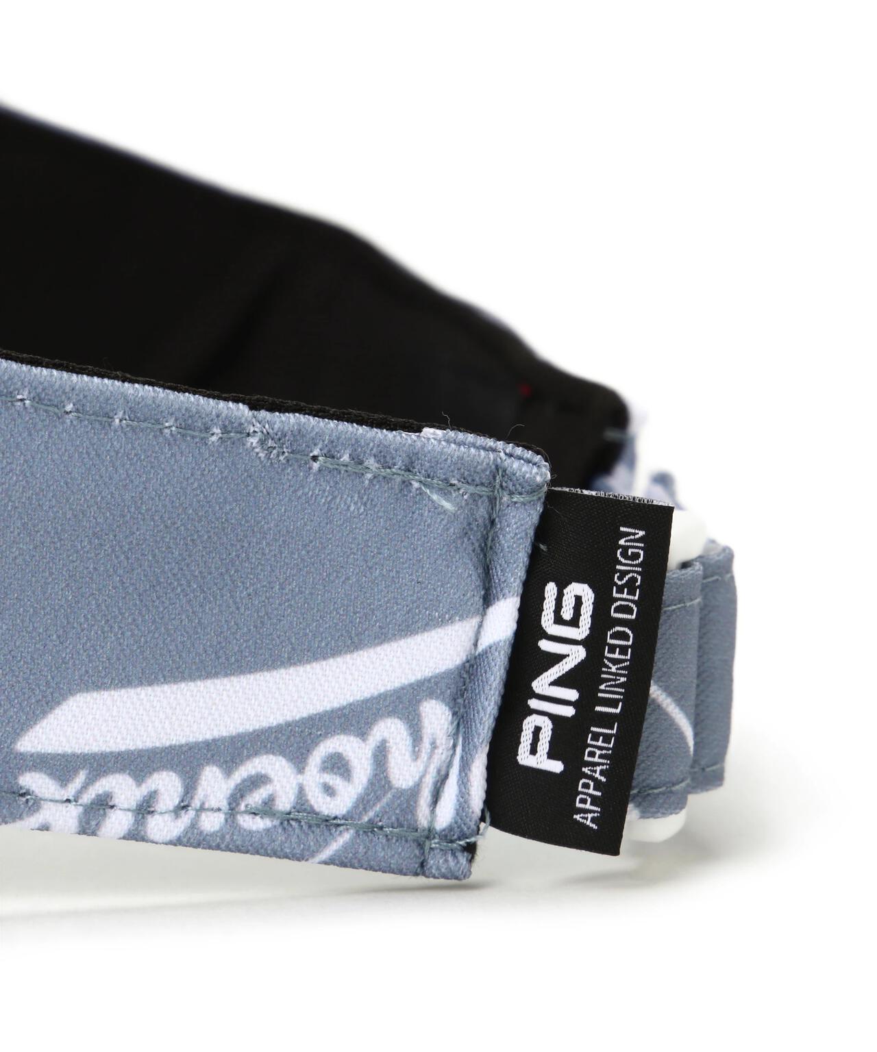 【PING APPAREL】Mr.PING総柄プリントバイザー <NATIVE> (UNISEX)