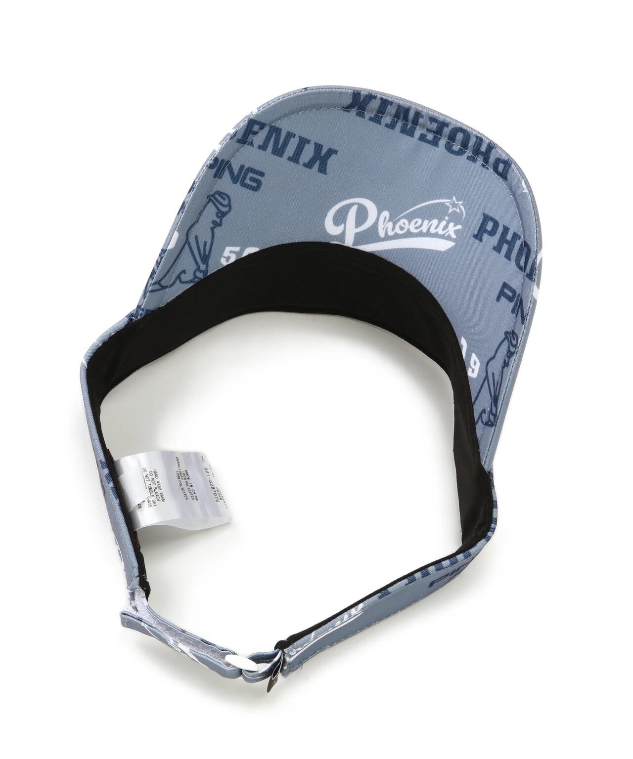 【PING APPAREL】Mr.PING総柄プリントバイザー <NATIVE> (UNISEX)