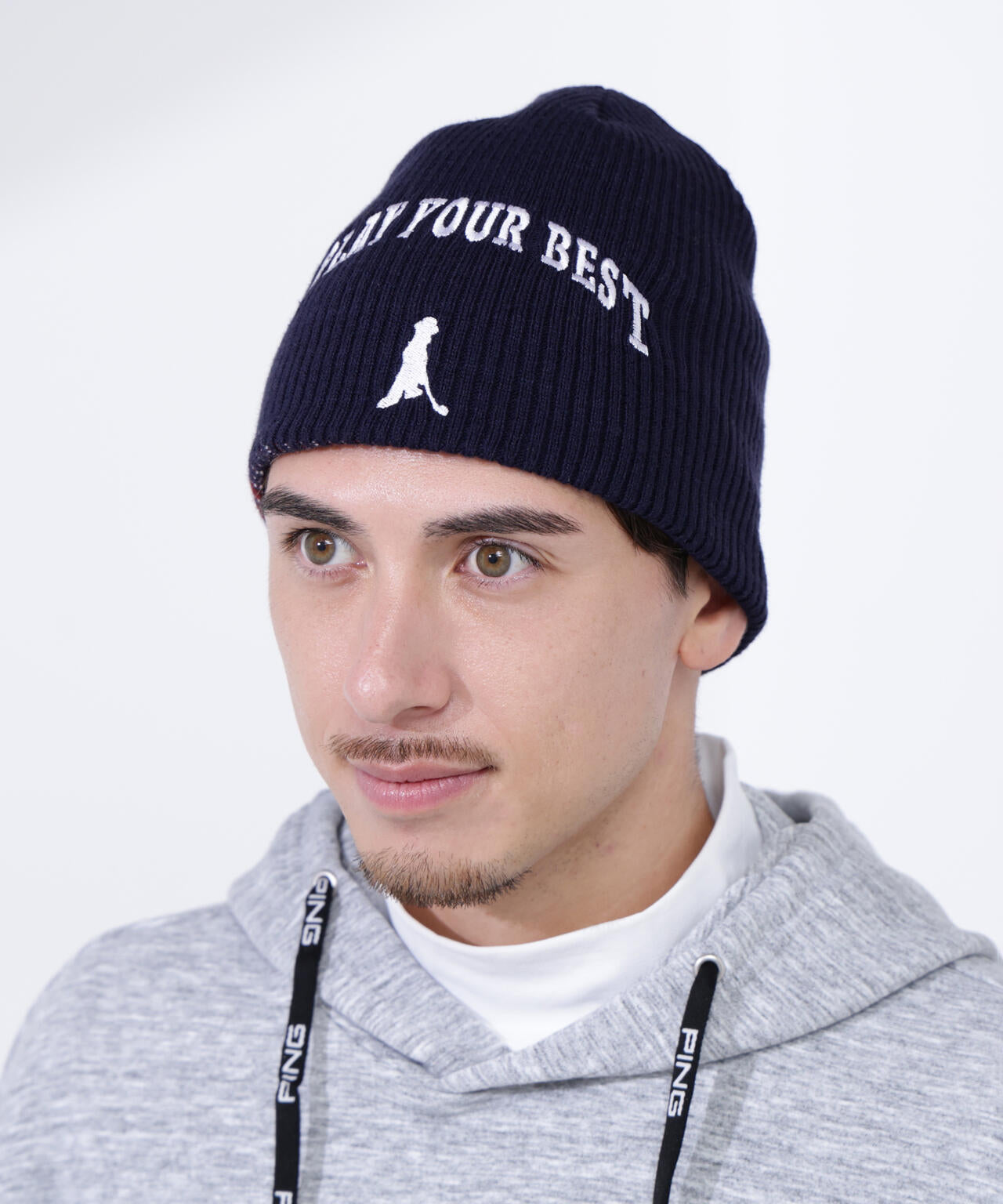 【PING APPAREL】Mr.PINGリバーシブルニットキャップ <NATIVE> (UNISEX)