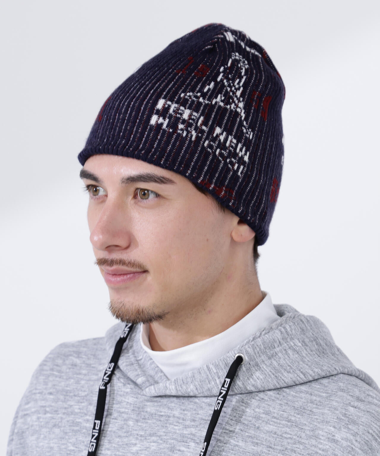 【PING APPAREL】Mr.PINGリバーシブルニットキャップ <NATIVE> (UNISEX)