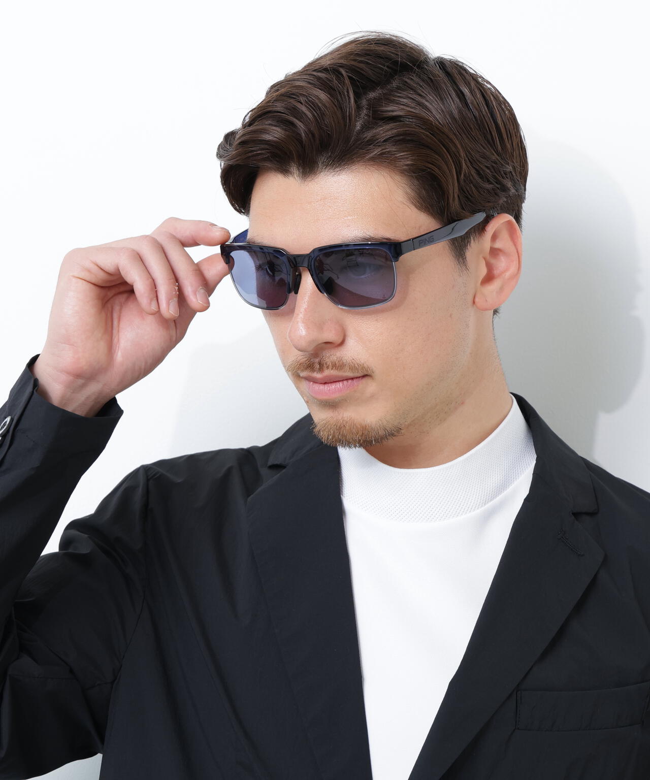 【PING APPAREL】【定番】偏光アイスブルーサングラスer-1 <SUNGLASSES> (MENS)