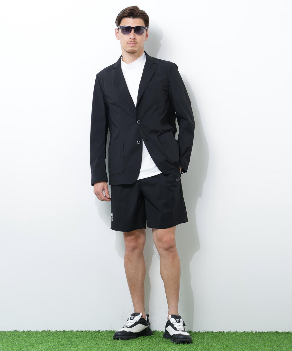 【PING APPAREL】【定番】偏光アイスブルーサングラスer-1 <SUNGLASSES> (MENS)
