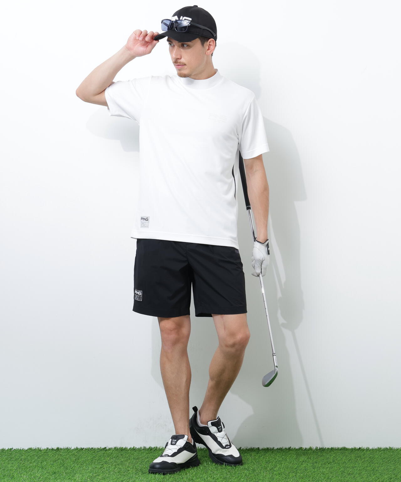 【PING APPAREL】【定番】偏光アイスブルーサングラスer-1 <SUNGLASSES> (MENS)