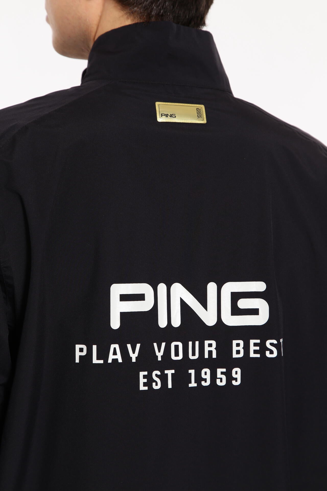 【PING APPAREL】ダーミザクスレインウェアトップ&ボトムセット <GOLD> (MENS)