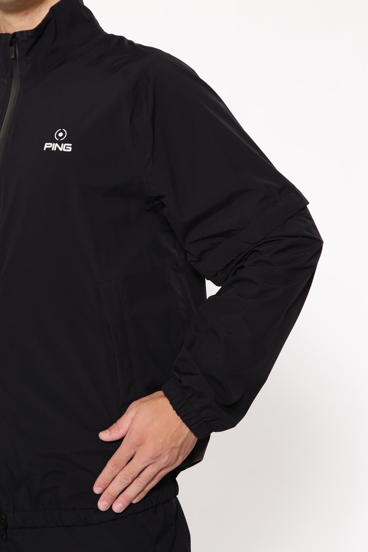 【PING APPAREL】ダーミザクスレインウェアトップ&ボトムセット <GOLD> (MENS)