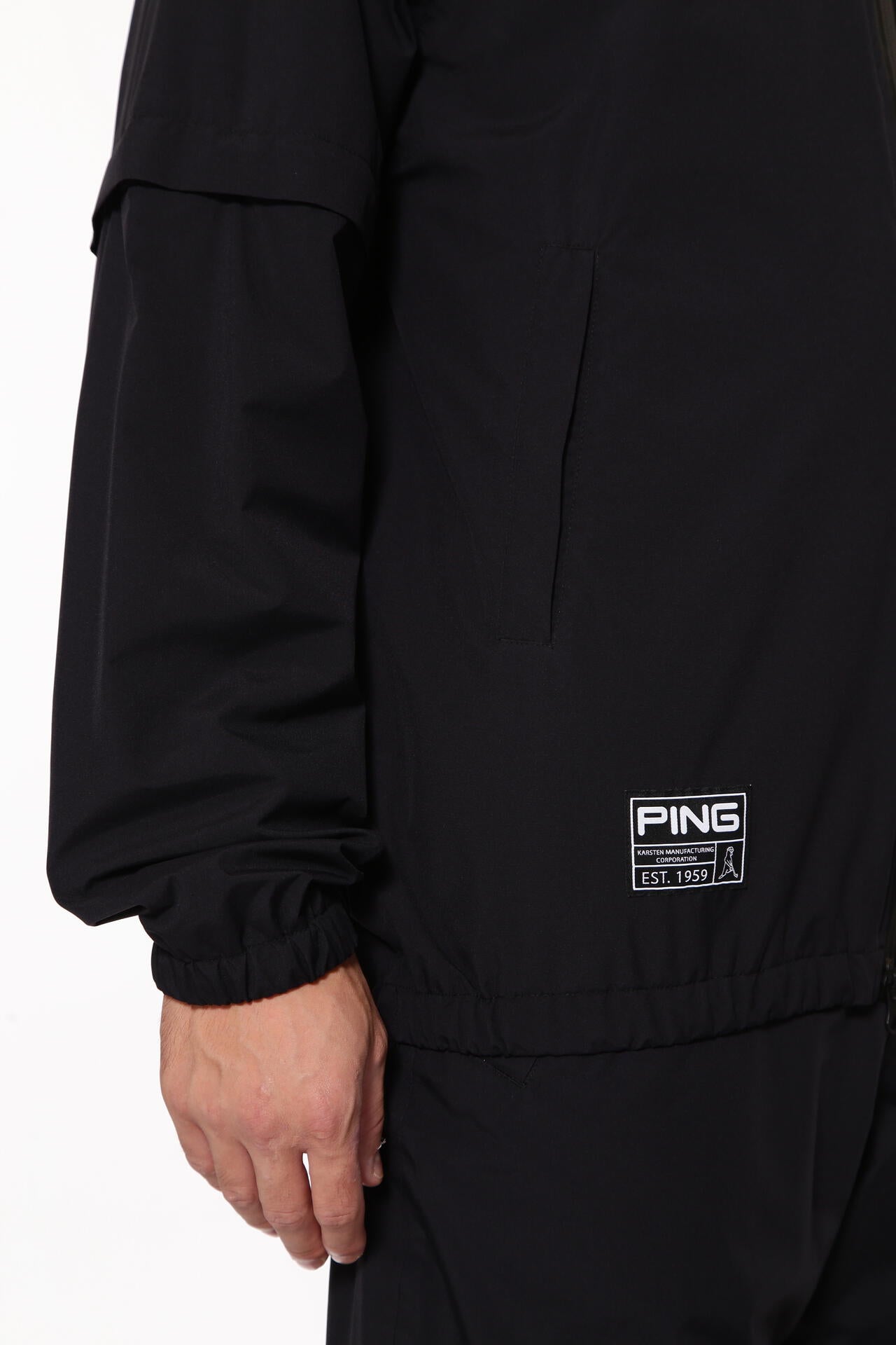 【PING APPAREL】ダーミザクスレインウェアトップ&ボトムセット <GOLD> (MENS)