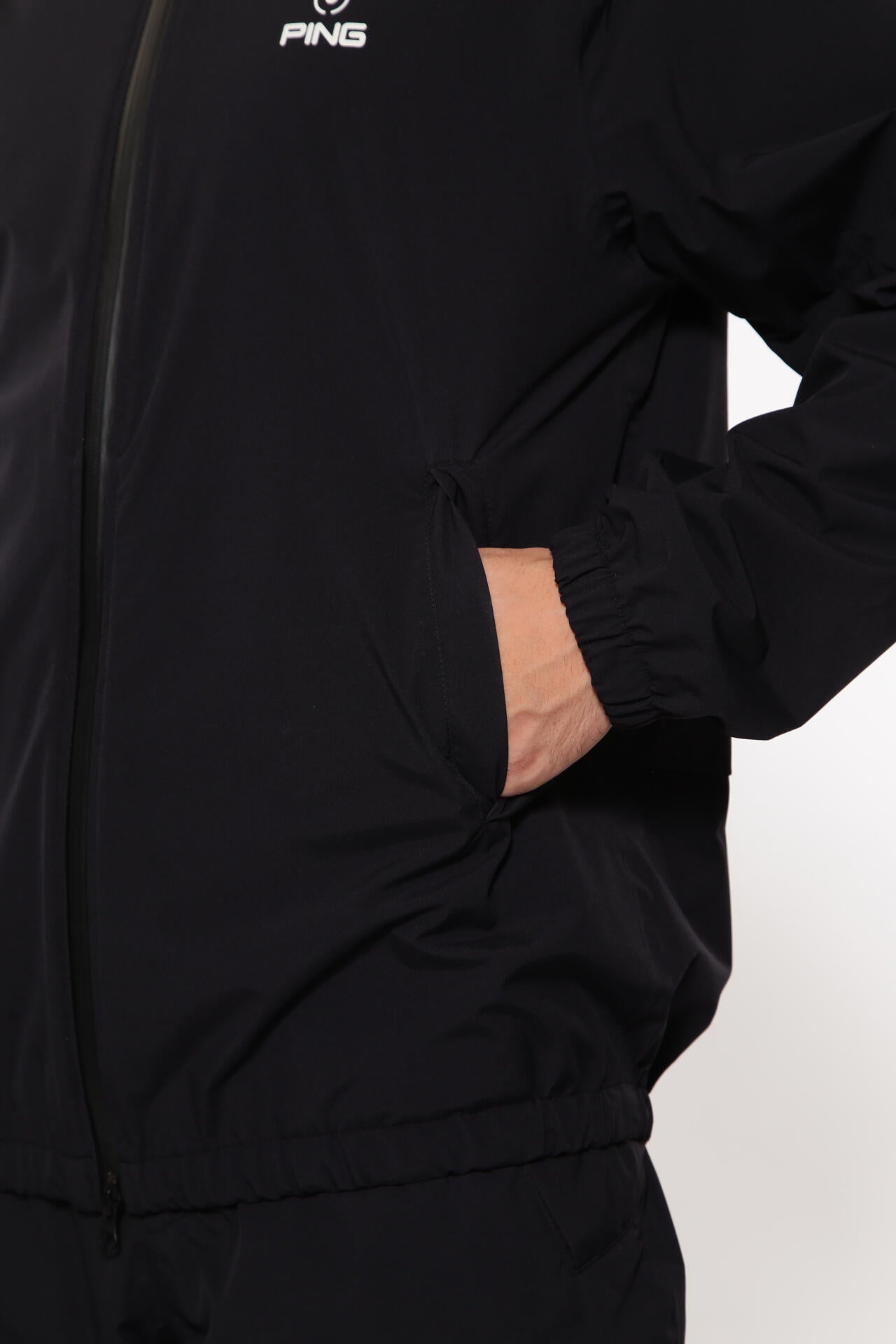 【PING APPAREL】ダーミザクスレインウェアトップ&ボトムセット <GOLD> (MENS)
