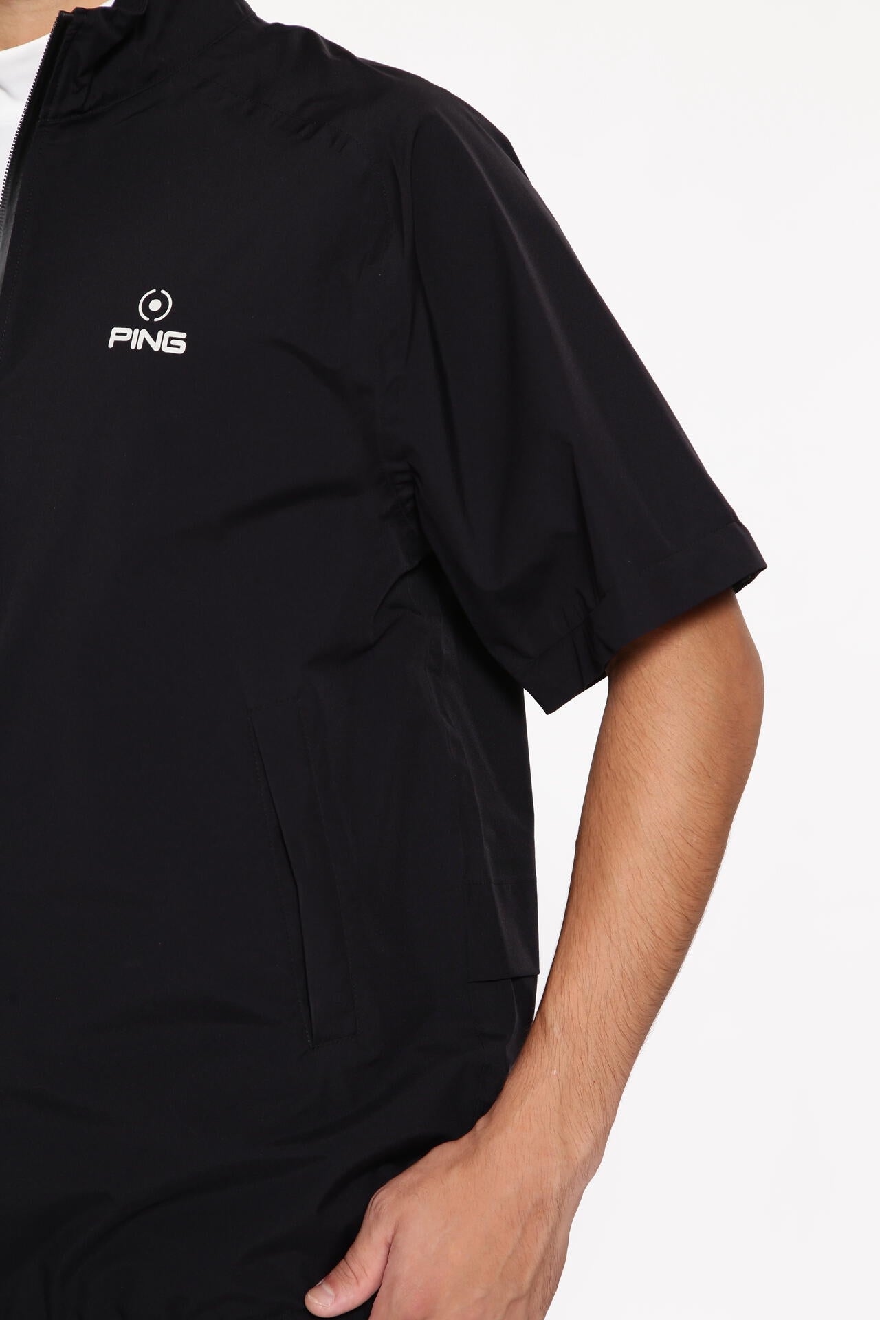 【PING APPAREL】ダーミザクスレインウェアトップ&ボトムセット <GOLD> (MENS)