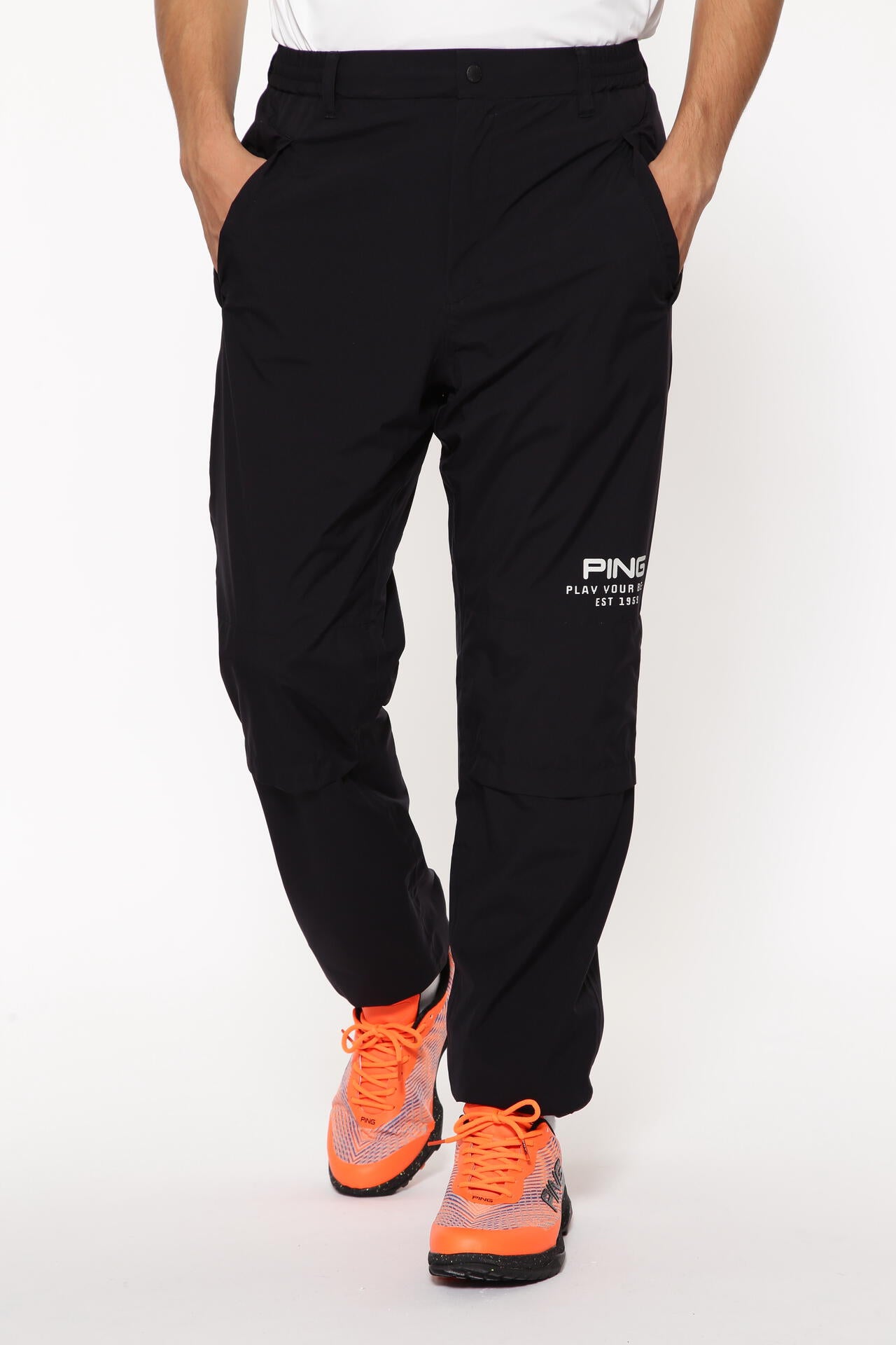 【PING APPAREL】ダーミザクスレインウェアトップ&ボトムセット <GOLD> (MENS)