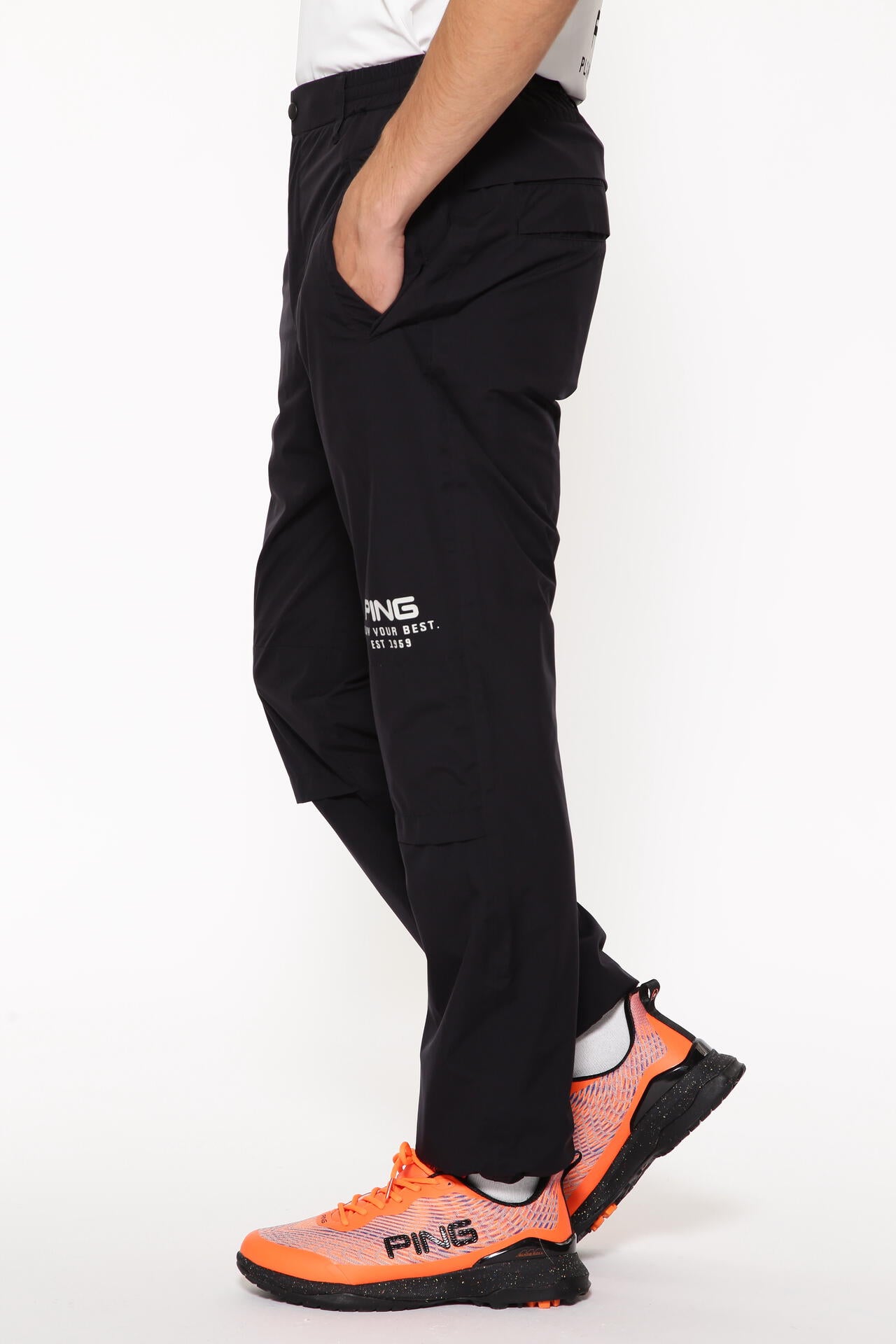 【PING APPAREL】ダーミザクスレインウェアトップ&ボトムセット <GOLD> (MENS)