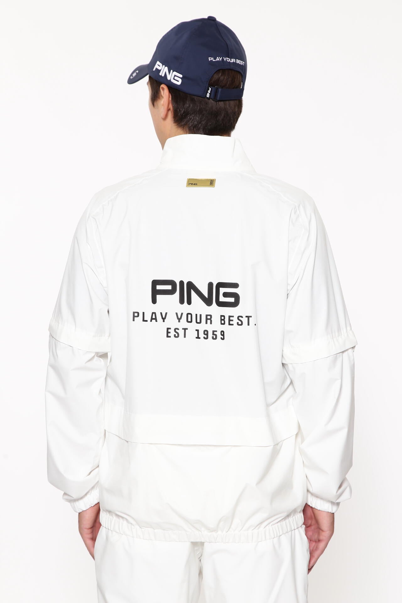 【PING APPAREL】ダーミザクスレインウェアトップ&ボトムセット <GOLD> (MENS)