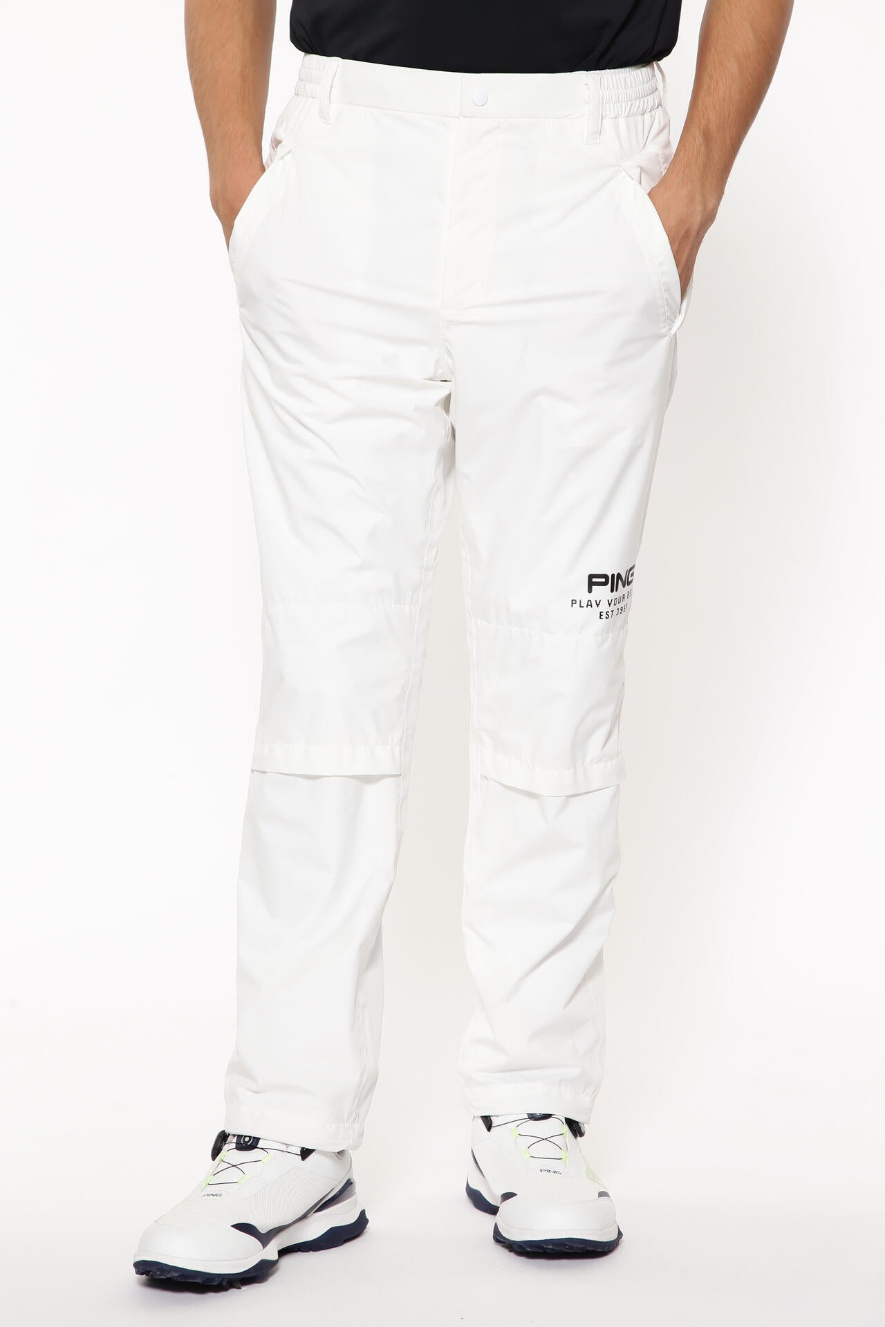 【PING APPAREL】ダーミザクスレインウェアトップ&ボトムセット <GOLD> (MENS)