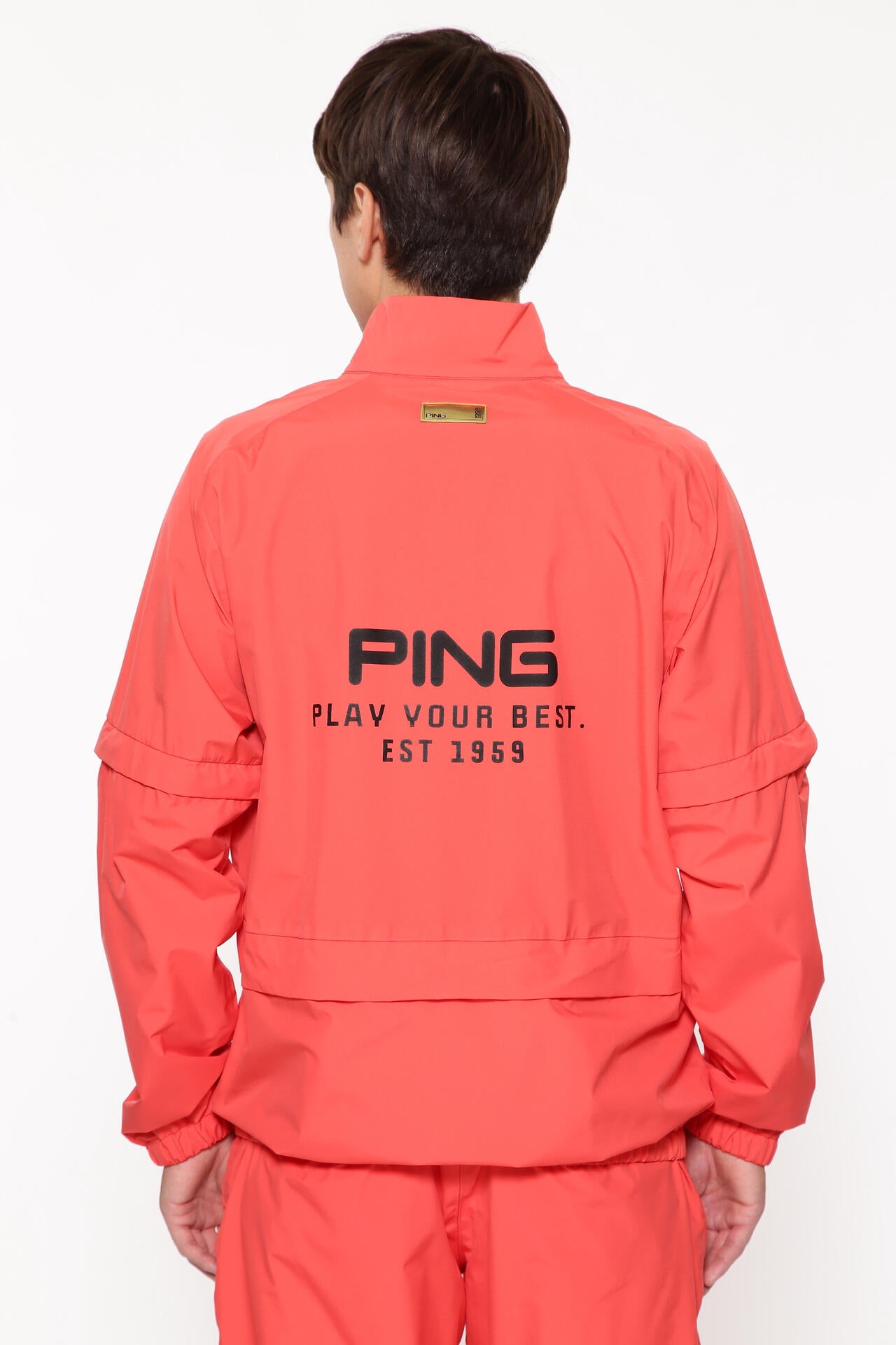 【PING APPAREL】ダーミザクスレインウェアトップ&ボトムセット <GOLD> (MENS)