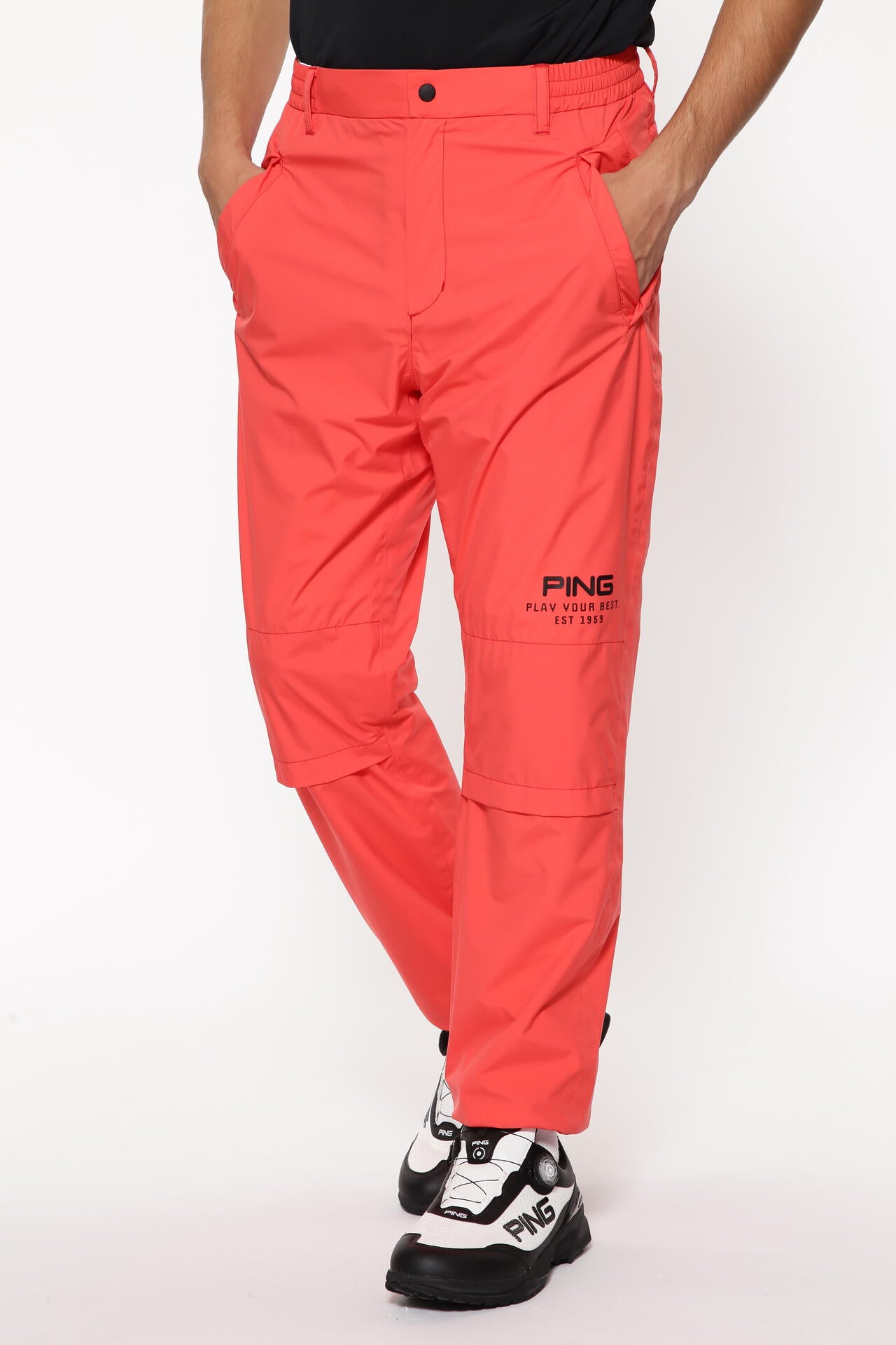 【PING APPAREL】ダーミザクスレインウェアトップ&ボトムセット <GOLD> (MENS)