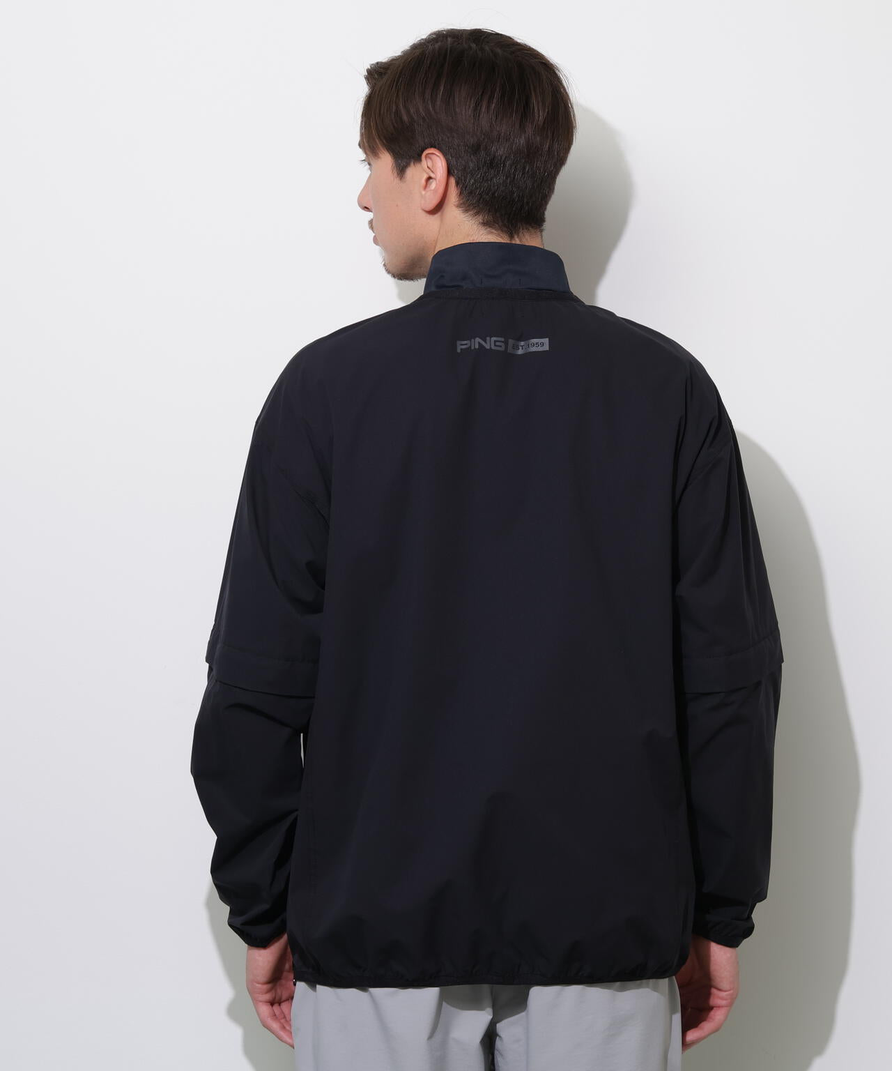 【PING APPAREL】ストレッチリップストップ2WAYブルゾン <PERFORMANCE> (MENS)