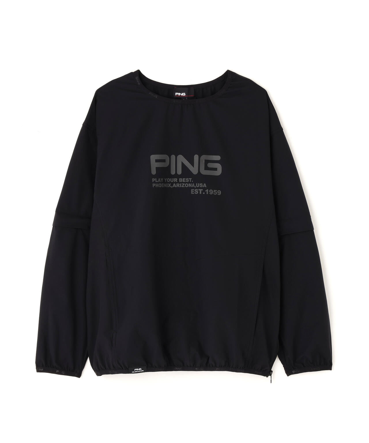 【PING APPAREL】ストレッチリップストップ2WAYブルゾン <PERFORMANCE> (MENS)