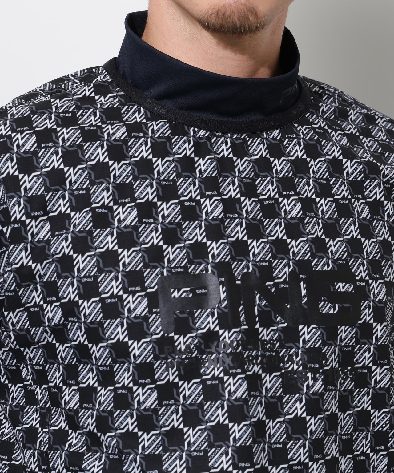 【PING APPAREL】ストレッチリップストップ2WAYブルゾン <PERFORMANCE> (MENS)