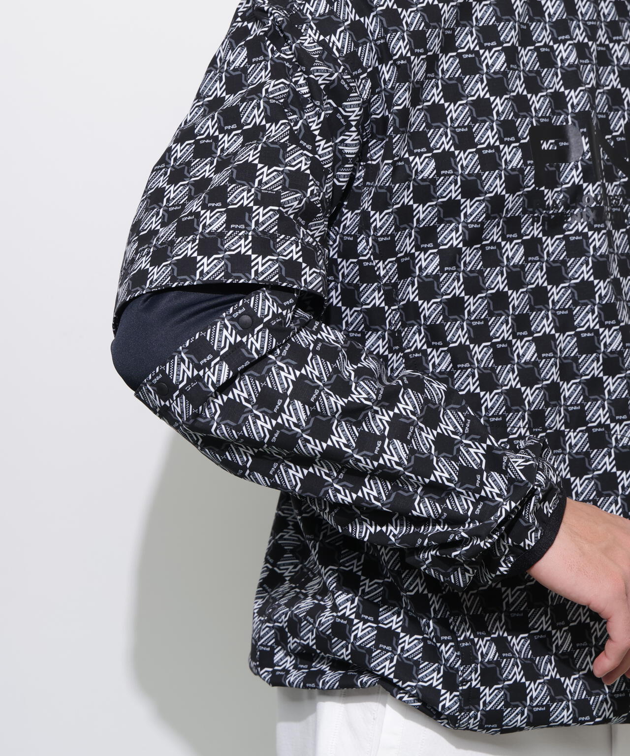 【PING APPAREL】ストレッチリップストップ2WAYブルゾン <PERFORMANCE> (MENS)