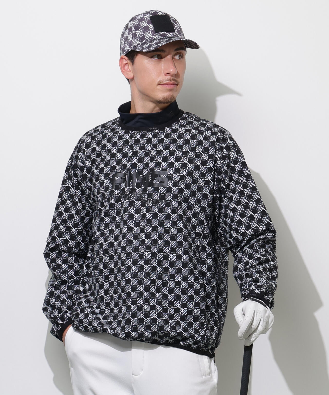 【PING APPAREL】ストレッチリップストップ2WAYブルゾン <PERFORMANCE> (MENS)