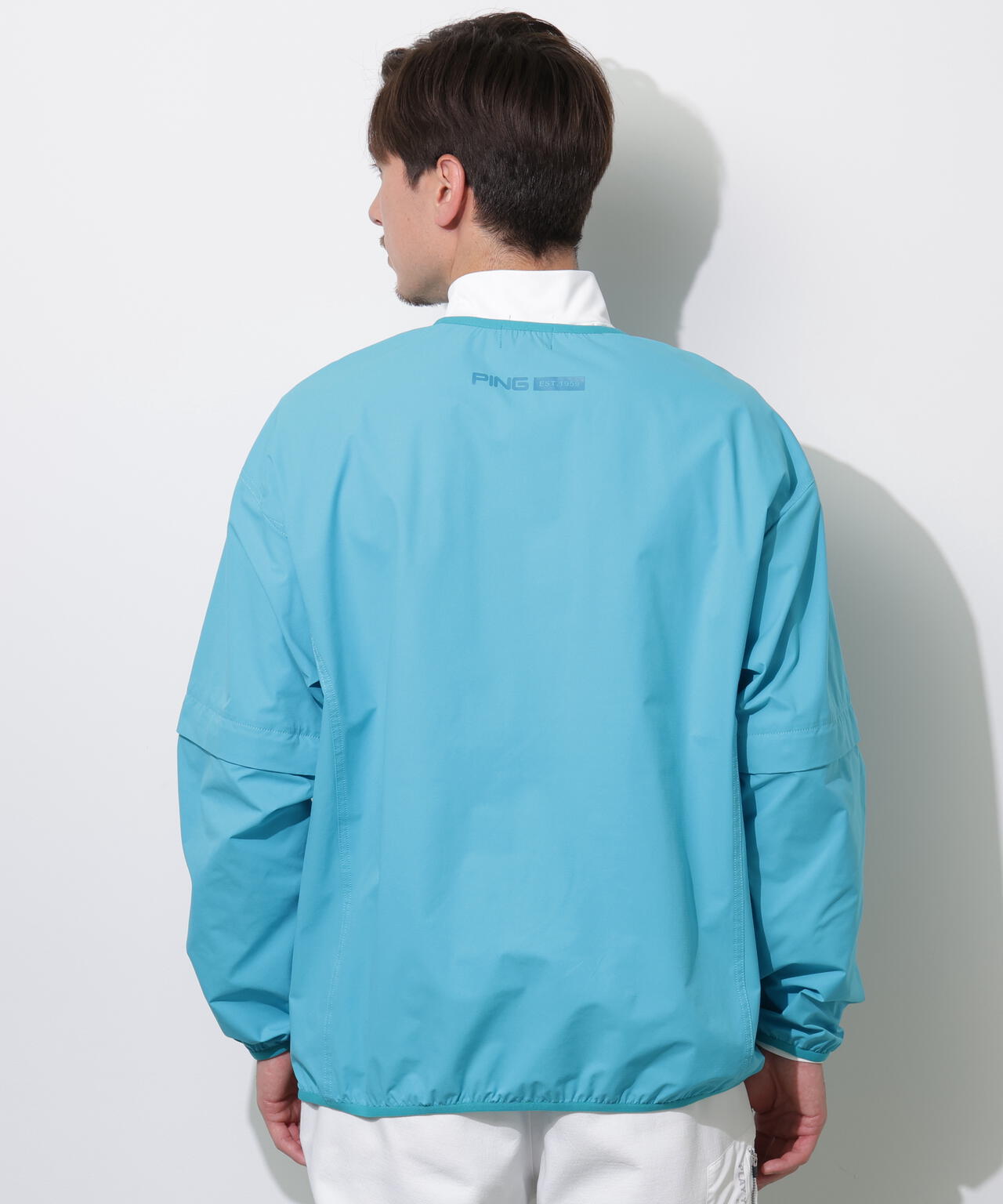 【PING APPAREL】ストレッチリップストップ2WAYブルゾン <PERFORMANCE> (MENS)