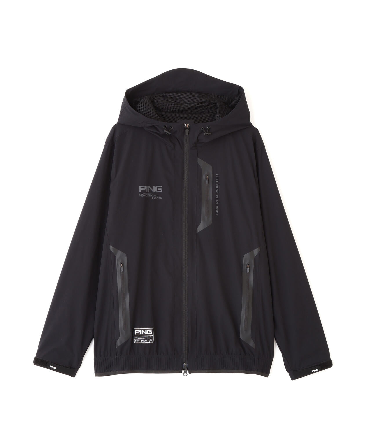 【PING APPAREL】撥水フルジップフーディーブルゾン <GOLD> (MENS)