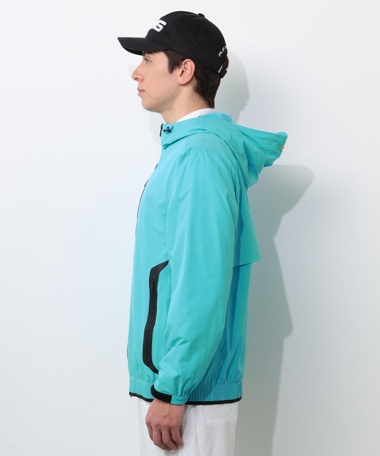 【PING APPAREL】撥水フルジップフーディーブルゾン <GOLD> (MENS)