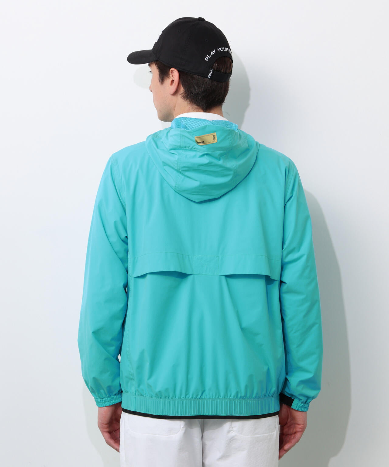 【PING APPAREL】撥水フルジップフーディーブルゾン <GOLD> (MENS)