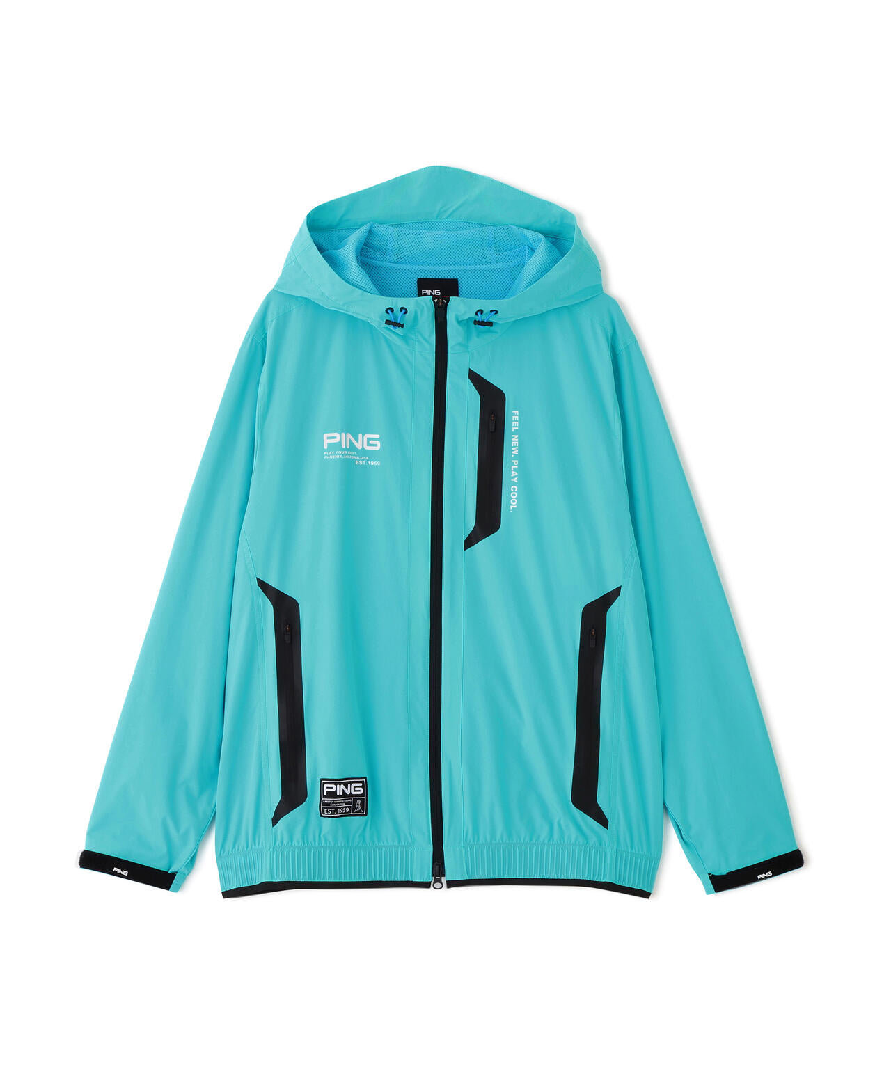 【PING APPAREL】撥水フルジップフーディーブルゾン <GOLD> (MENS)