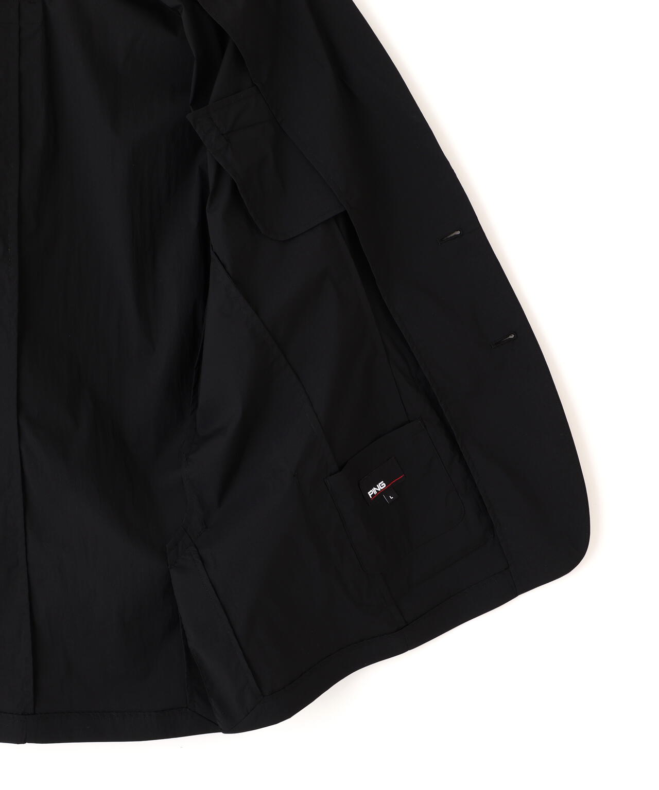 【PING APPAREL】ドライタッチナイロンストレッチタフタジャケット <GOLD> (MENS)