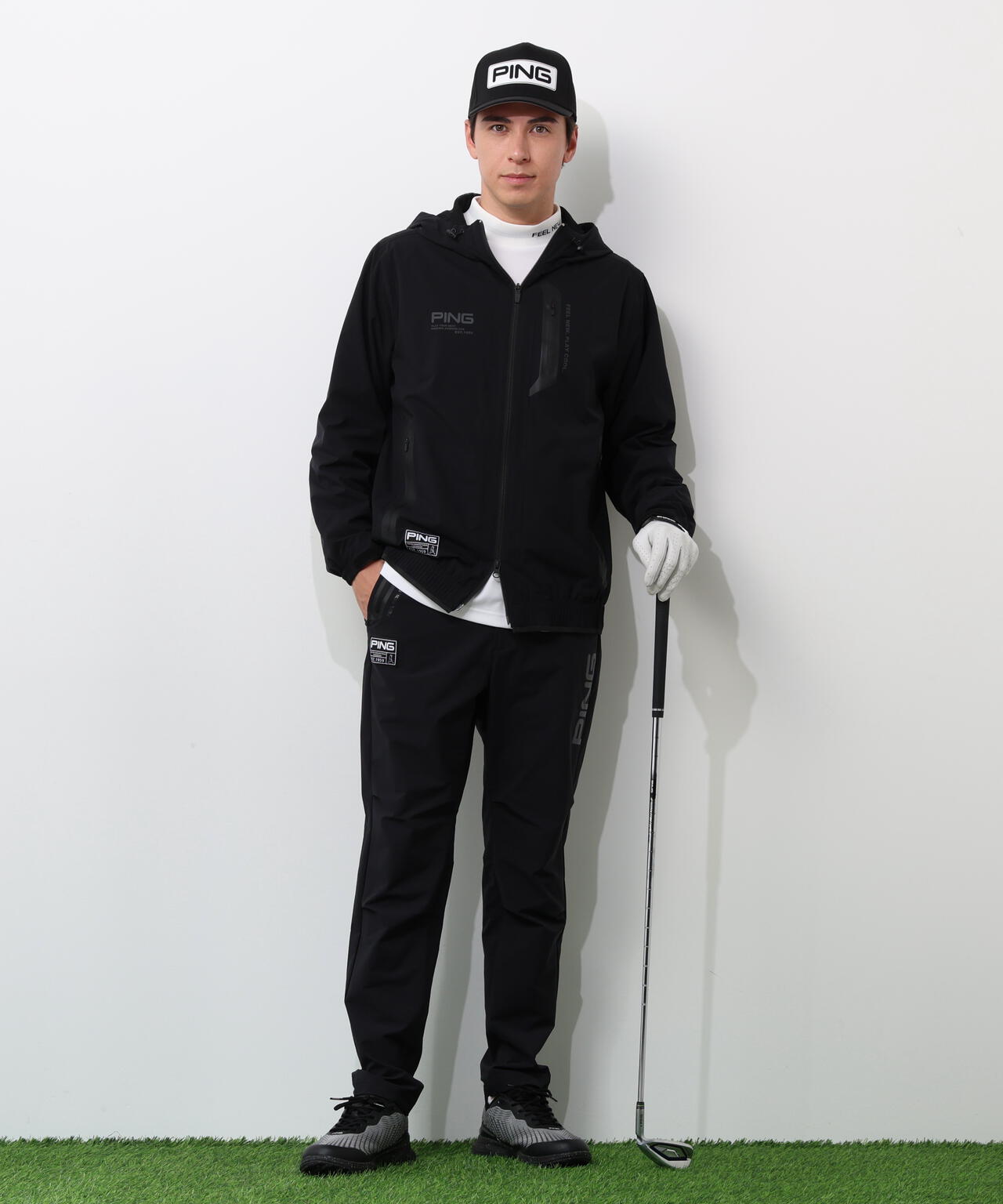 【PING APPAREL】全方向ストレッチパーテックスリミテッドテーパードパンツ <GOLD> (MENS)