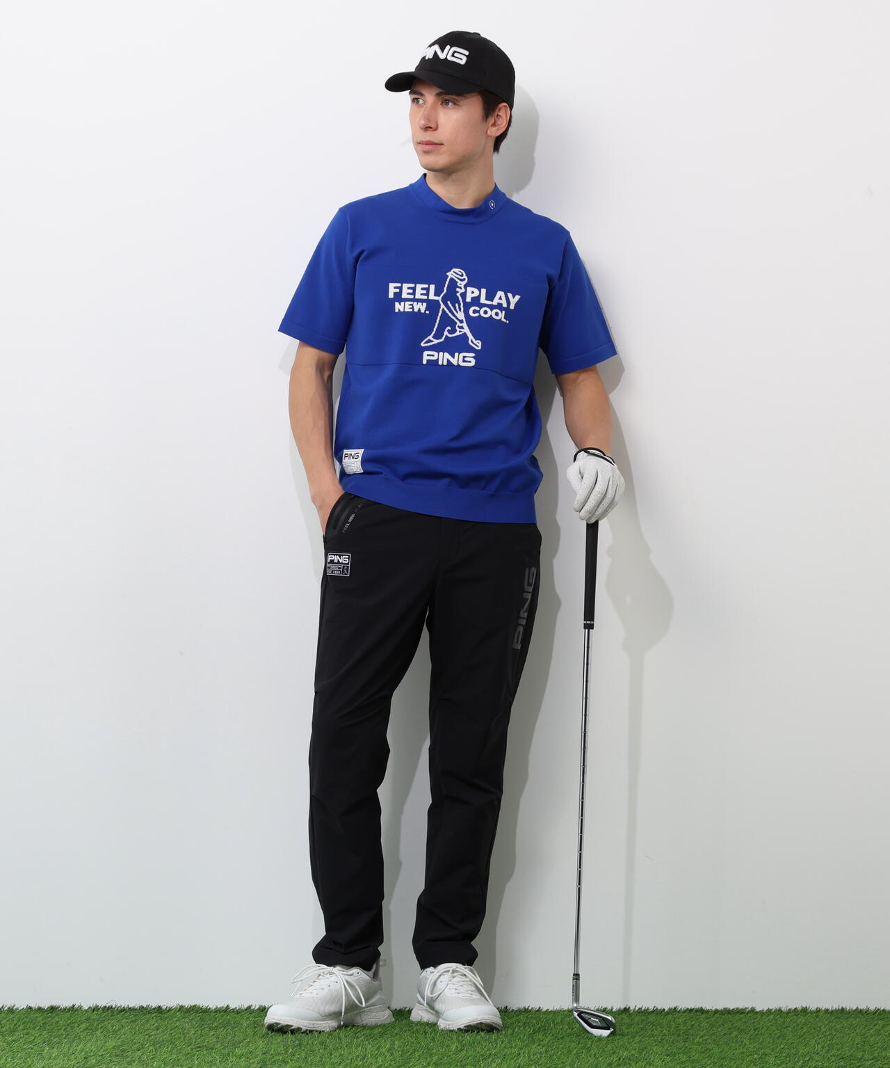 【PING APPAREL】全方向ストレッチパーテックスリミテッドテーパードパンツ <GOLD> (MENS)