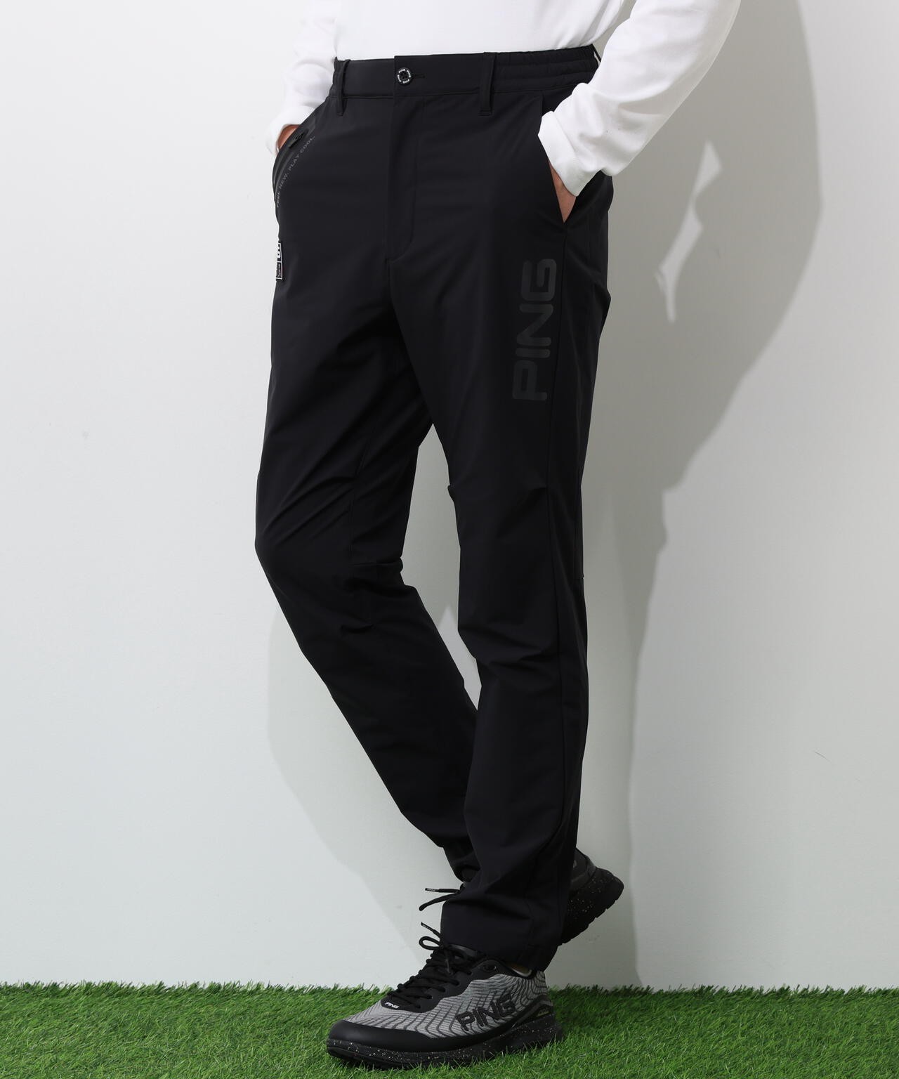 【PING APPAREL】全方向ストレッチパーテックスリミテッドテーパードパンツ <GOLD> (MENS)