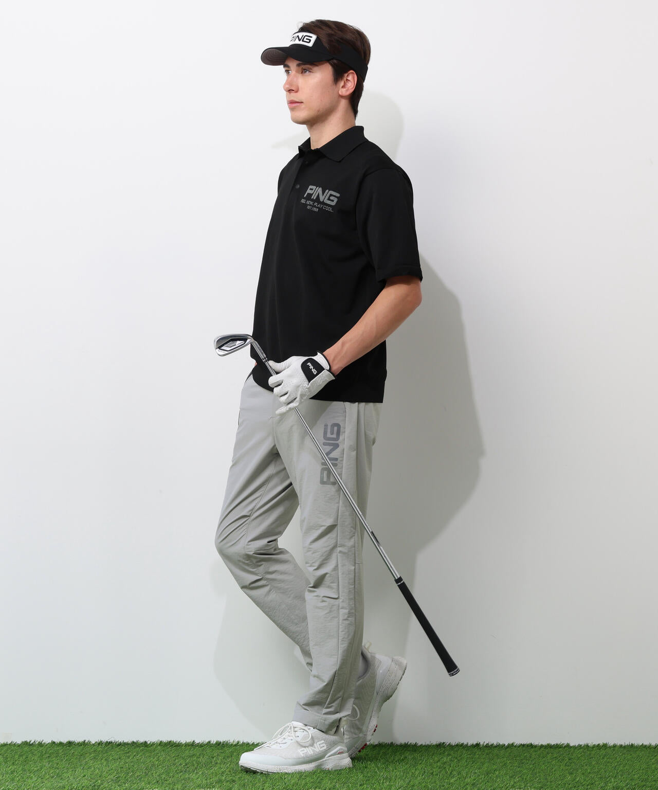 【PING APPAREL】全方向ストレッチパーテックスリミテッドテーパードパンツ <GOLD> (MENS)