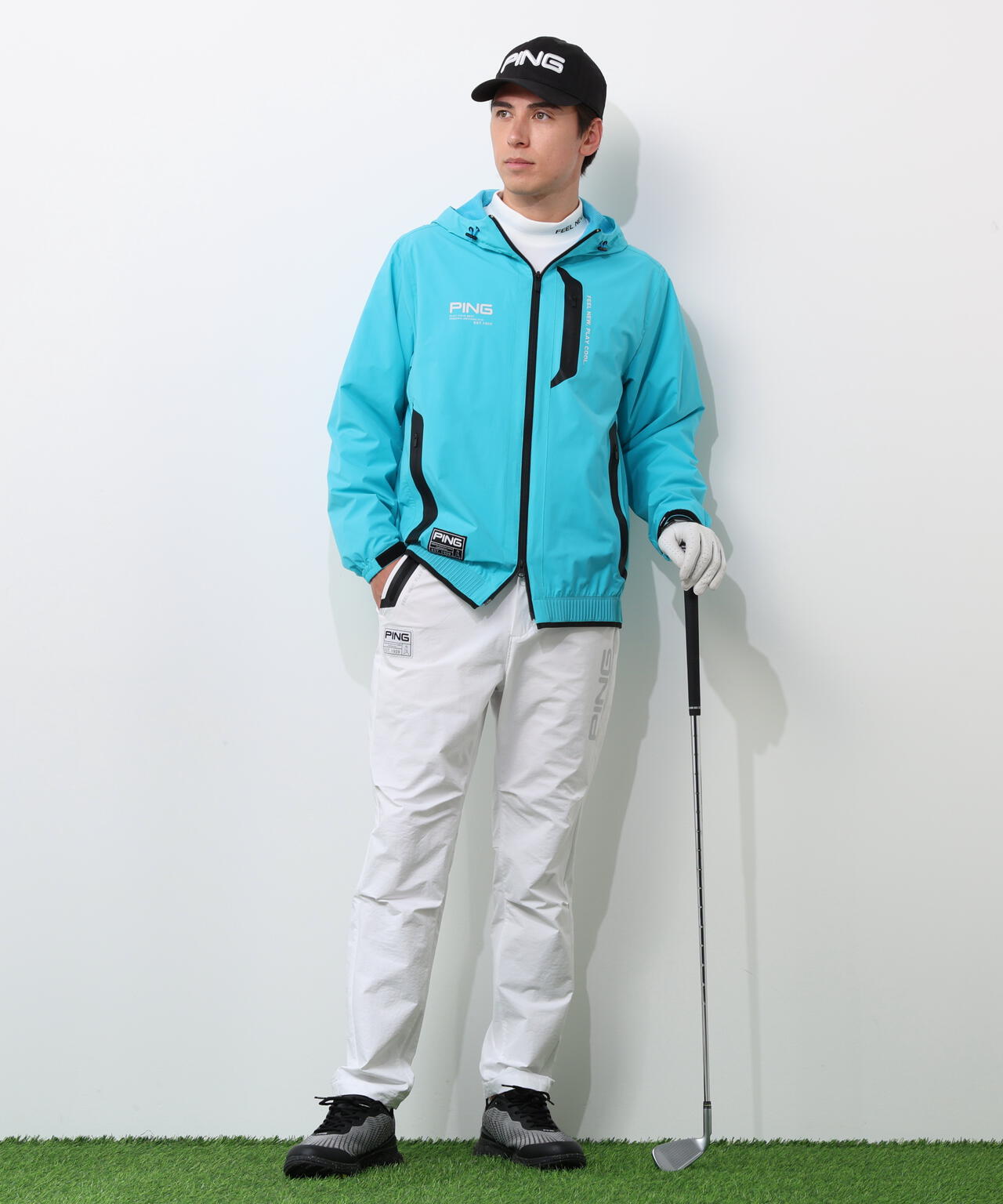 【PING APPAREL】全方向ストレッチパーテックスリミテッドテーパードパンツ <GOLD> (MENS)