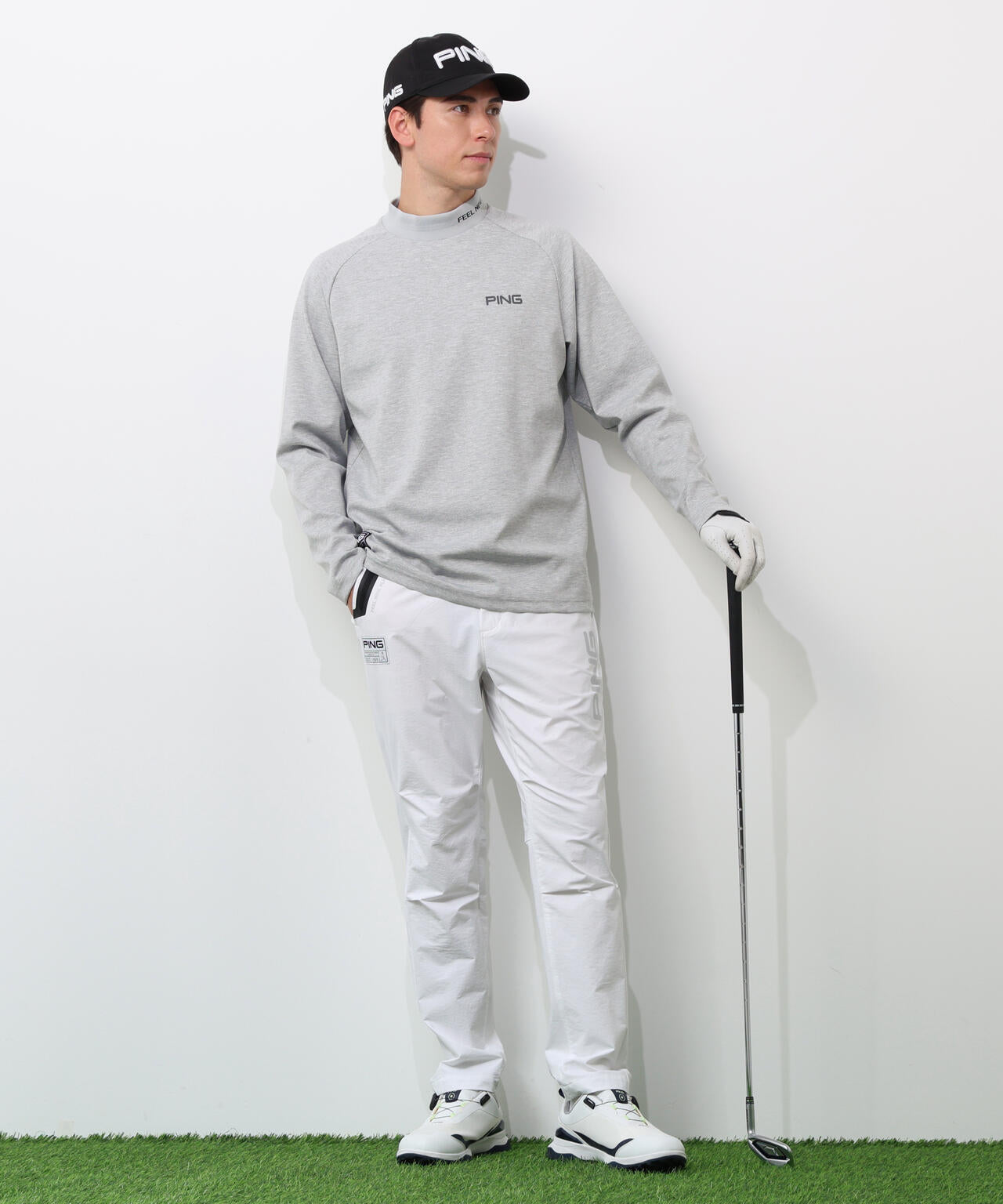 【PING APPAREL】全方向ストレッチパーテックスリミテッドテーパードパンツ <GOLD> (MENS)