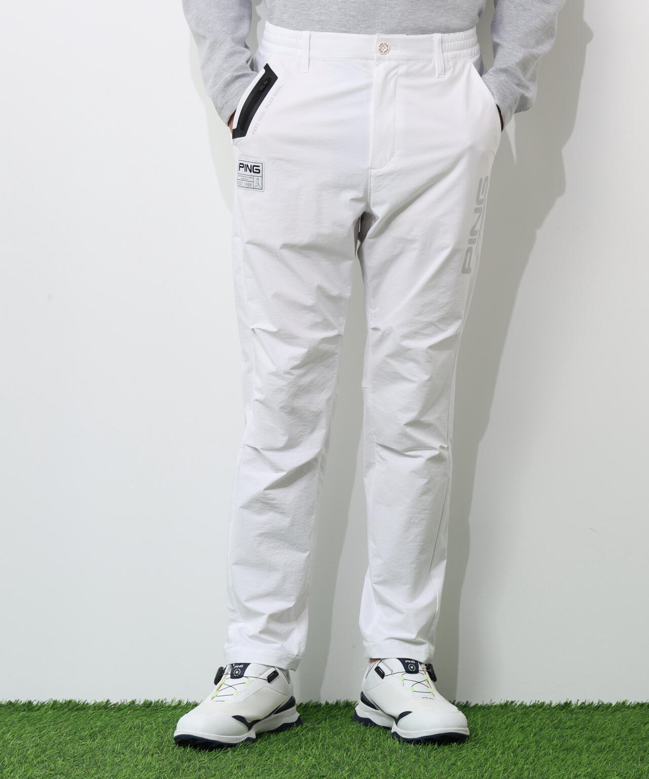 【PING APPAREL】全方向ストレッチパーテックスリミテッドテーパードパンツ <GOLD> (MENS)