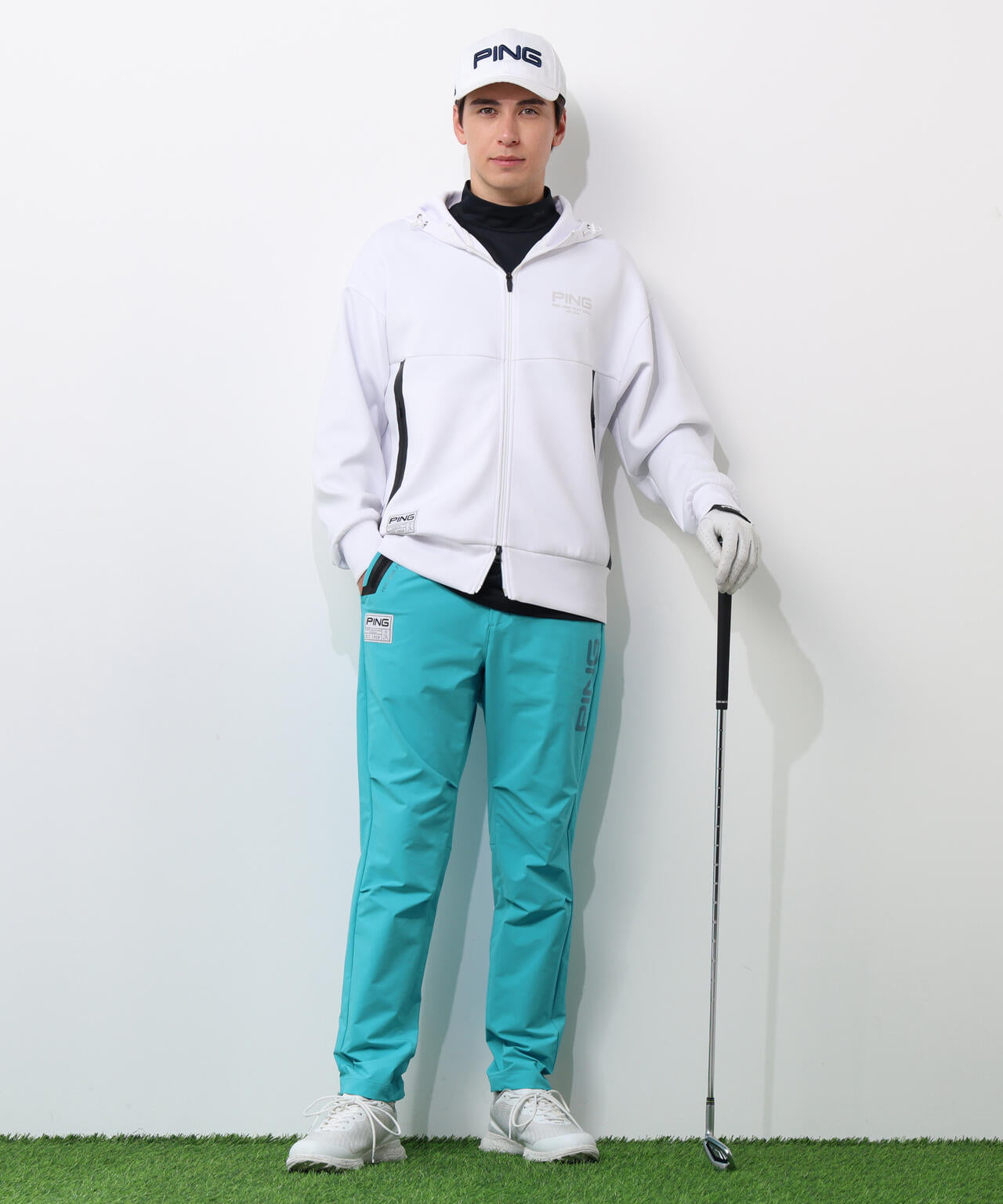 【PING APPAREL】全方向ストレッチパーテックスリミテッドテーパードパンツ <GOLD> (MENS)