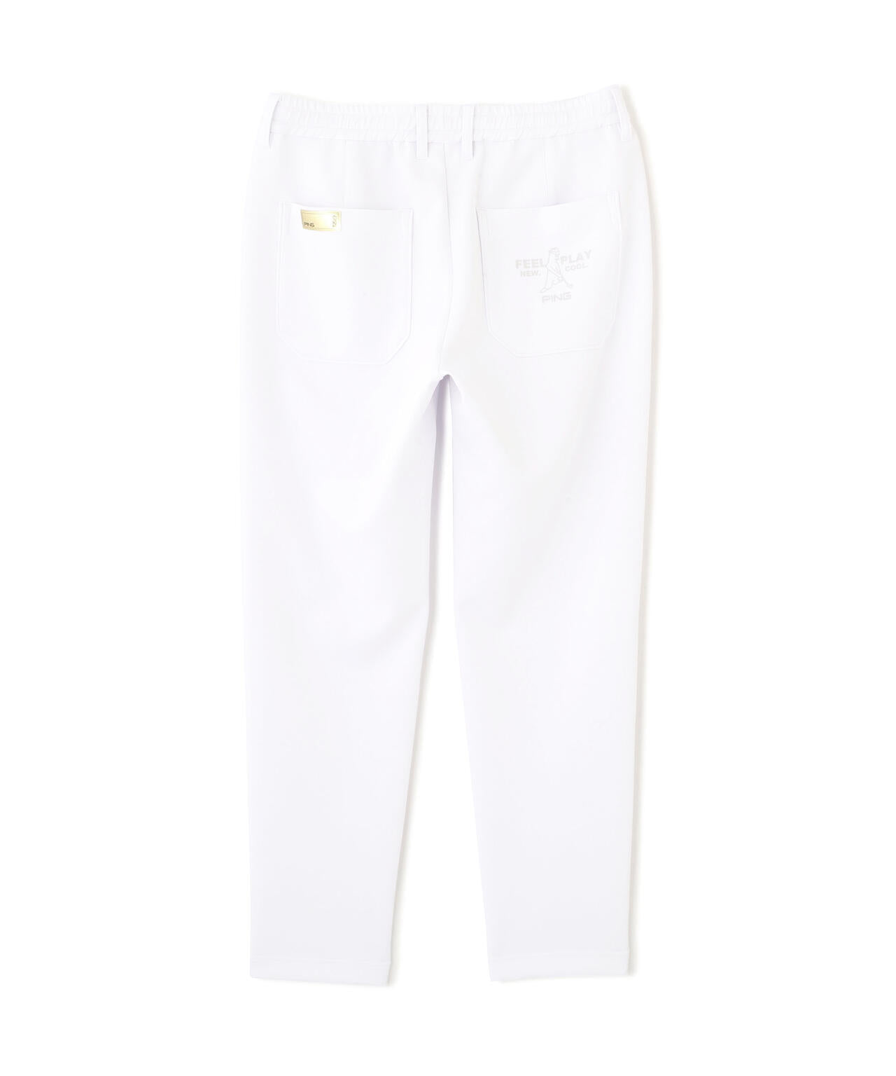 【PING APPAREL】ダンボールニットテーパードパンツ <GOLD> (MENS)