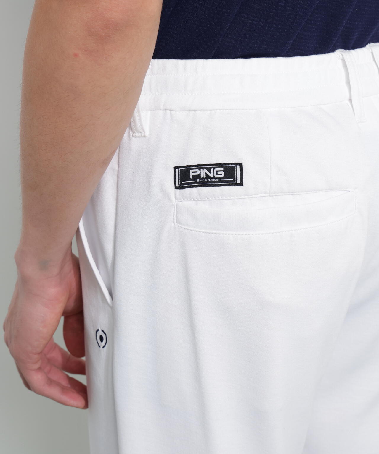 【PING APPAREL】全方向ストレッチダブルフェイスドライミックスアイストーンスウェットパンツ <NATIVE> (MENS)